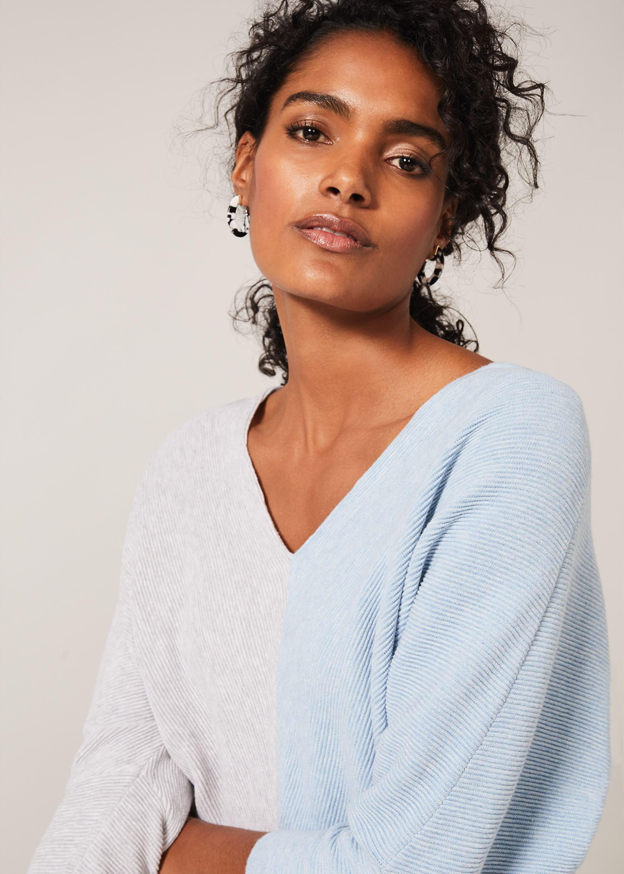 Carla Colourblock Knit Top