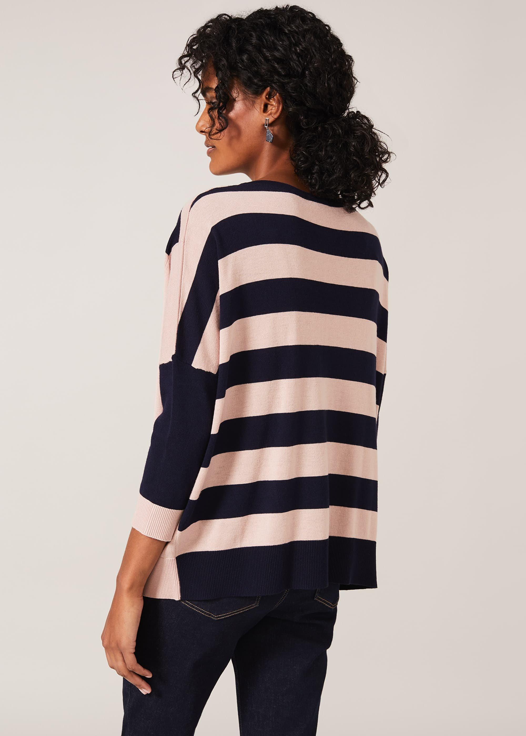 Farla Cutabout Stripe Knit Top