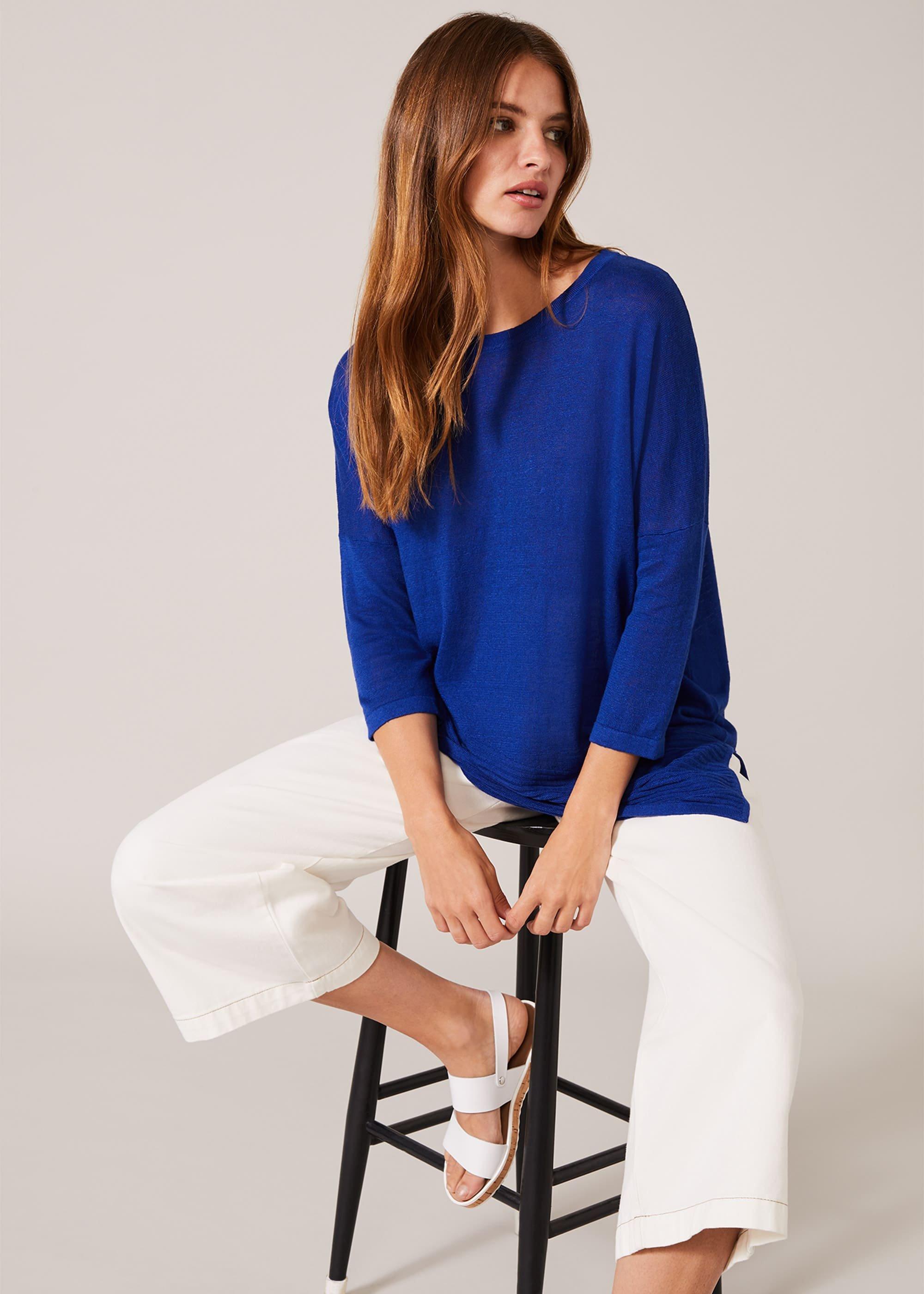 Angelica Asymmetric Knit Top