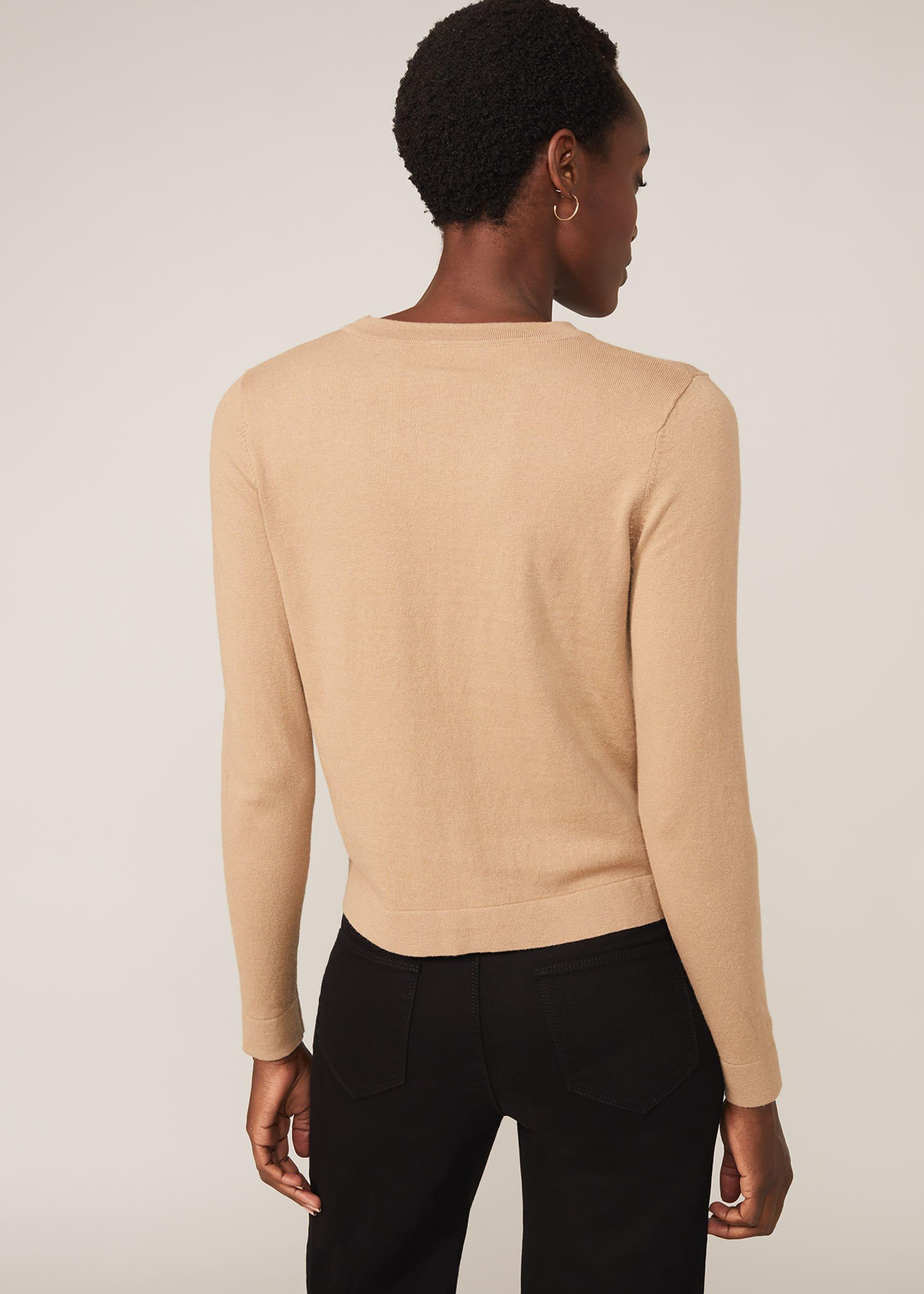 Bella Button Knit Top