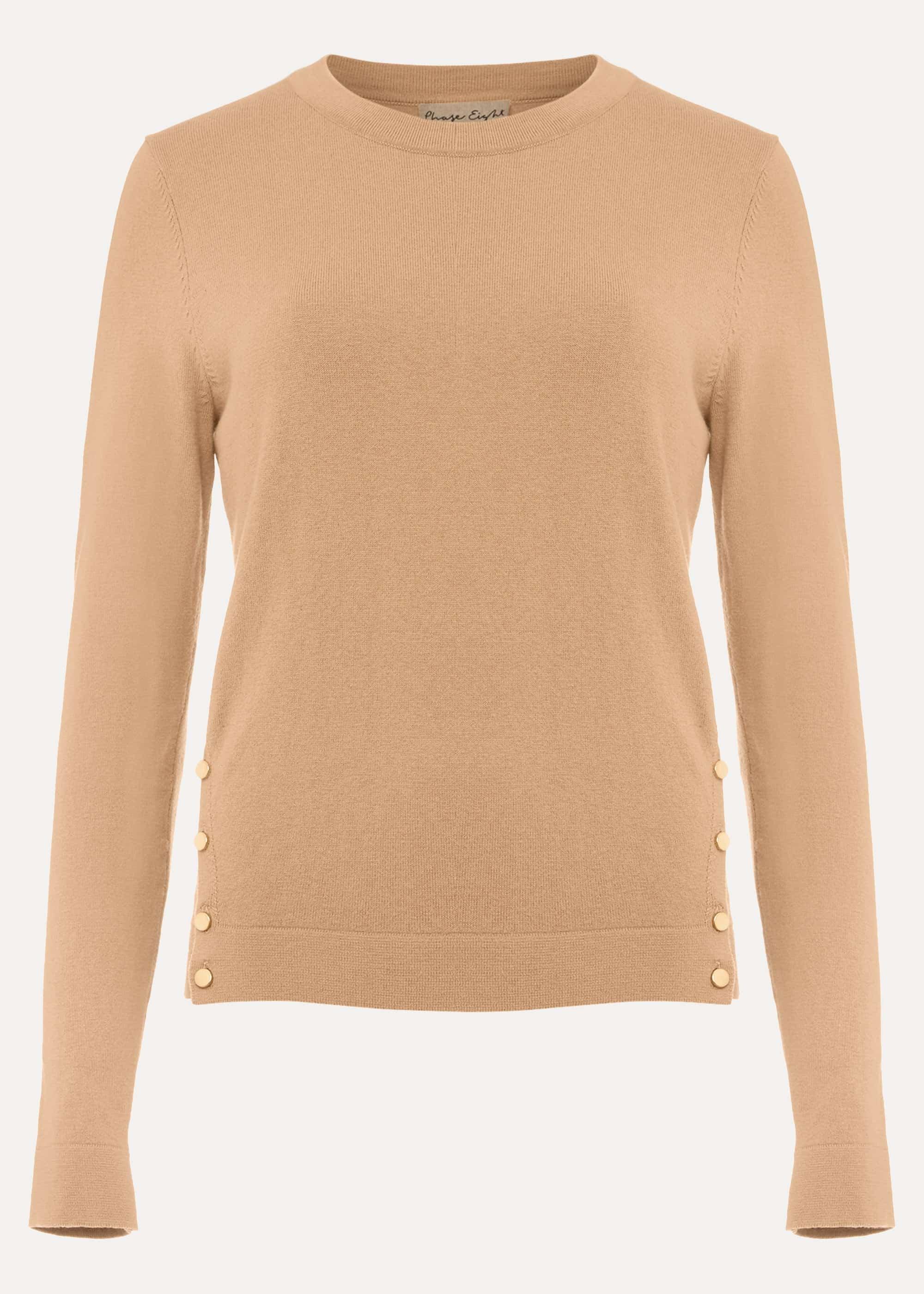 Bella Button Knit Top