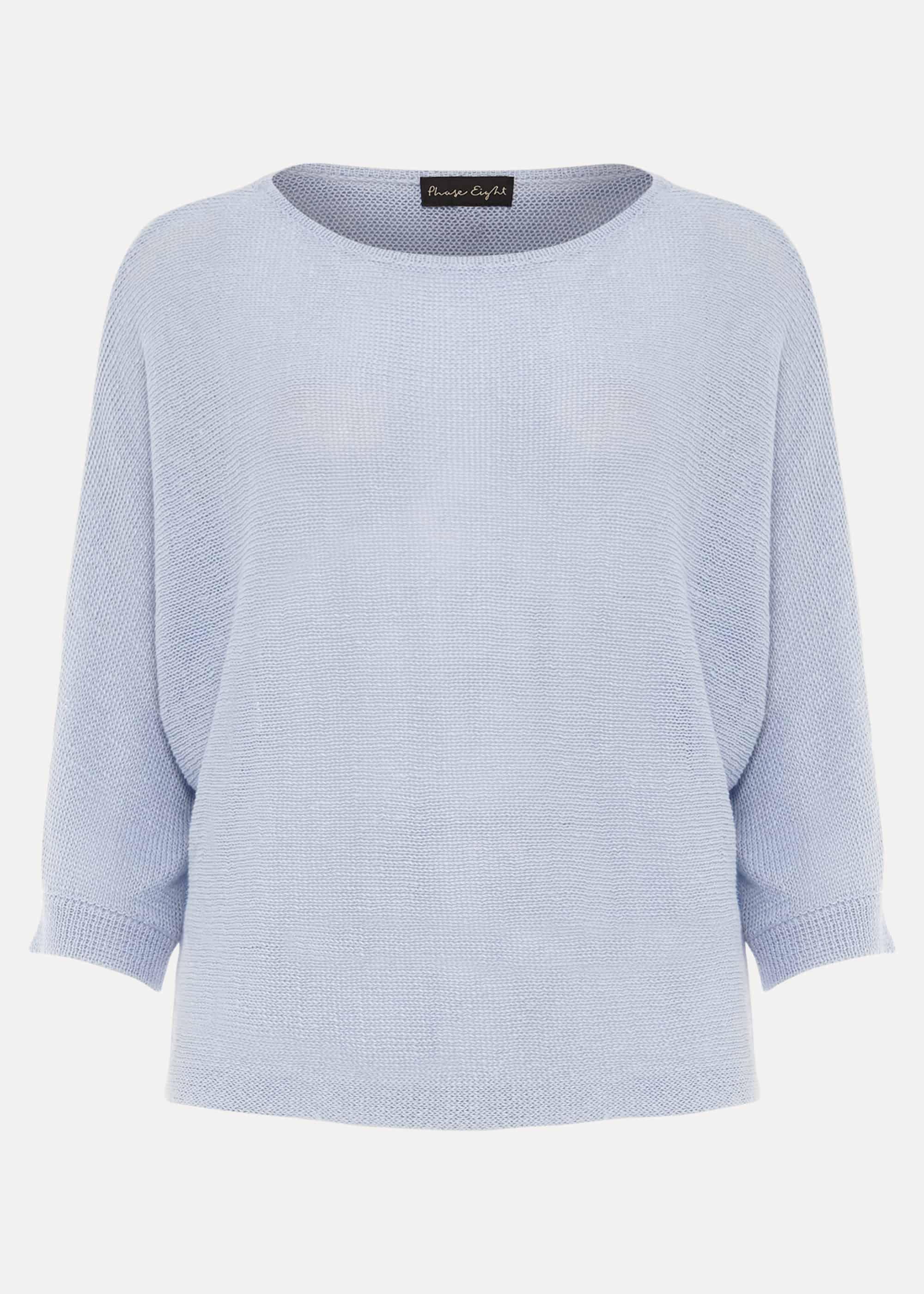Delmi Linen Knit Top