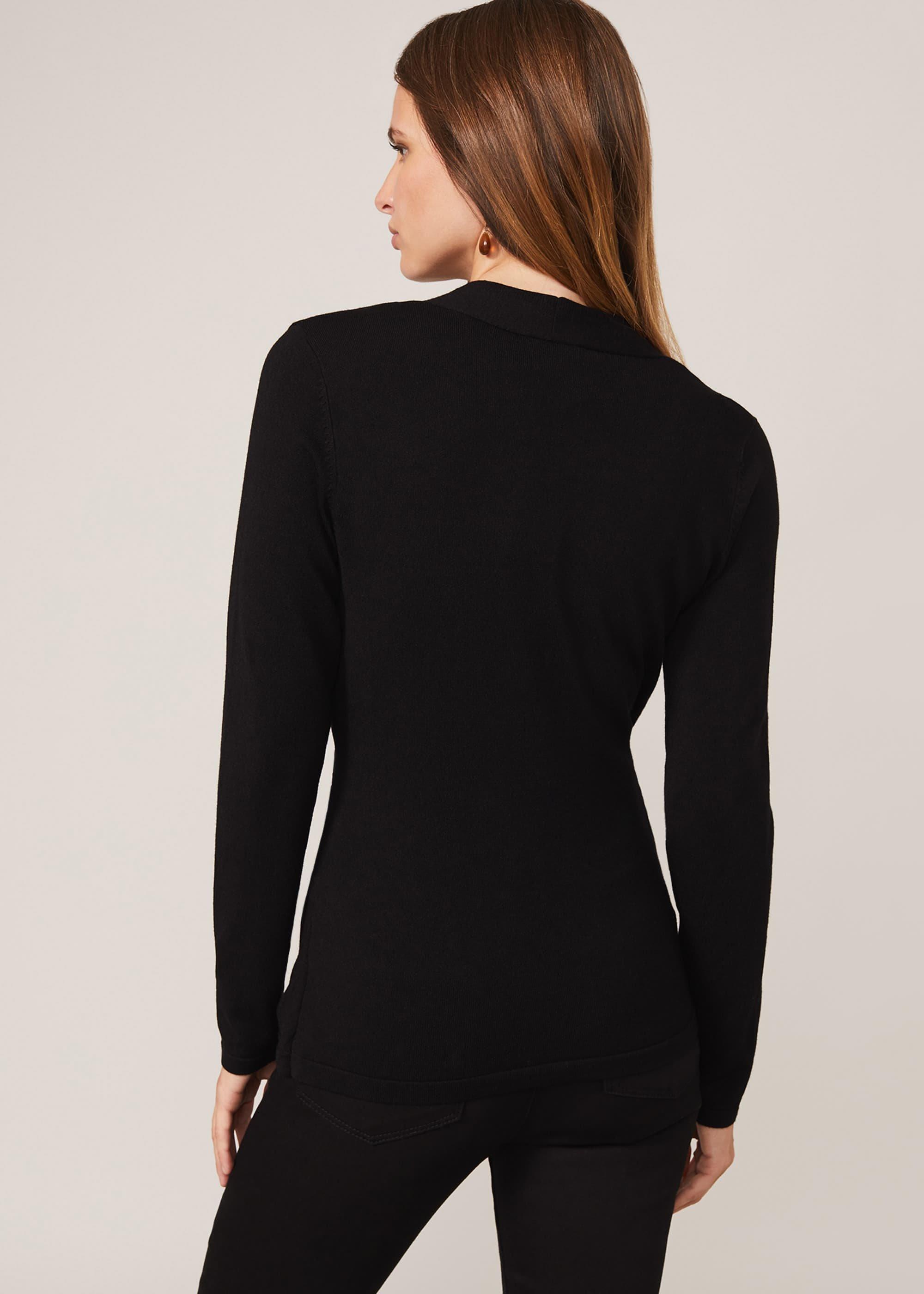 Wilma Wrap Knit Top
