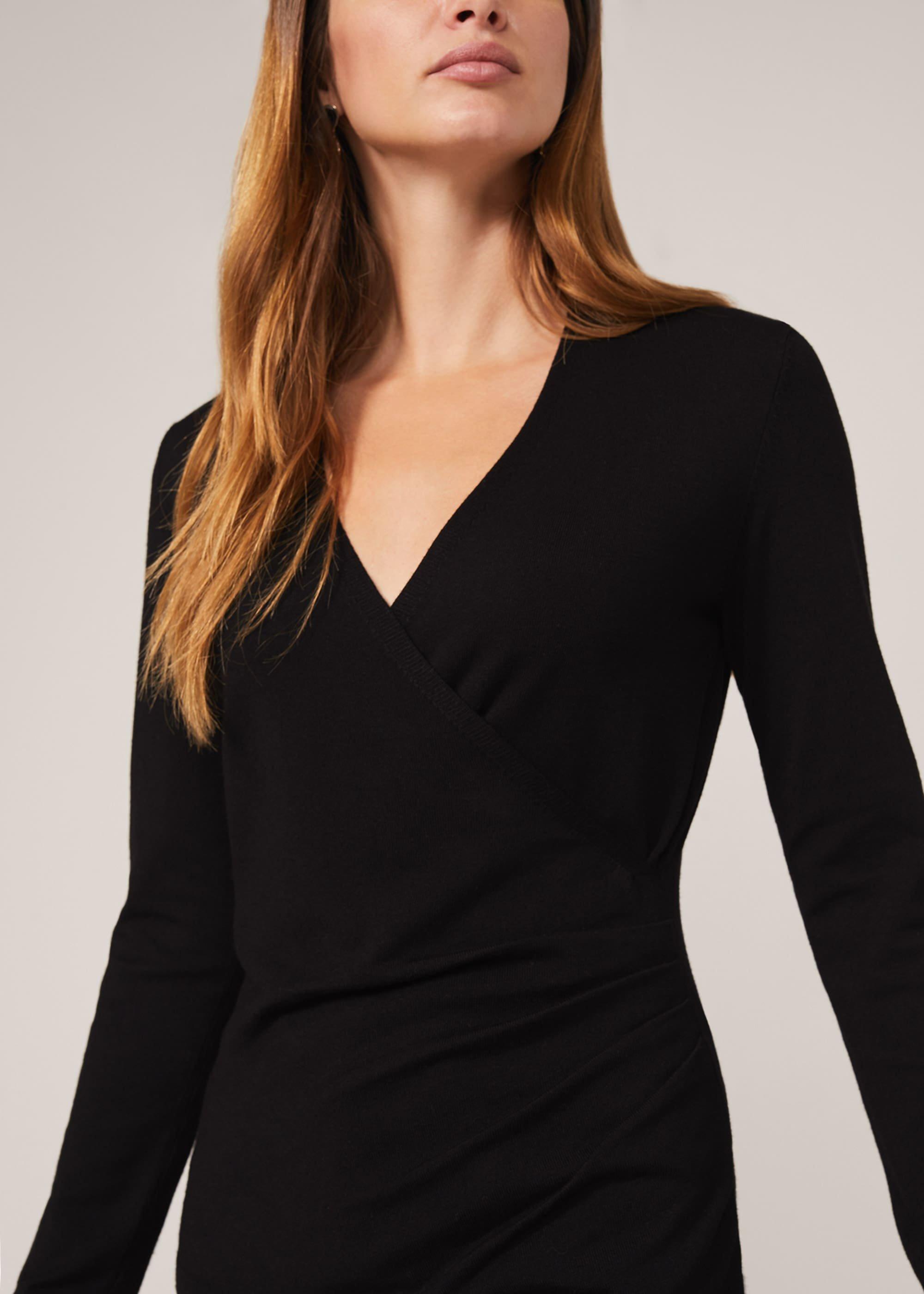 Wilma Wrap Knit Top