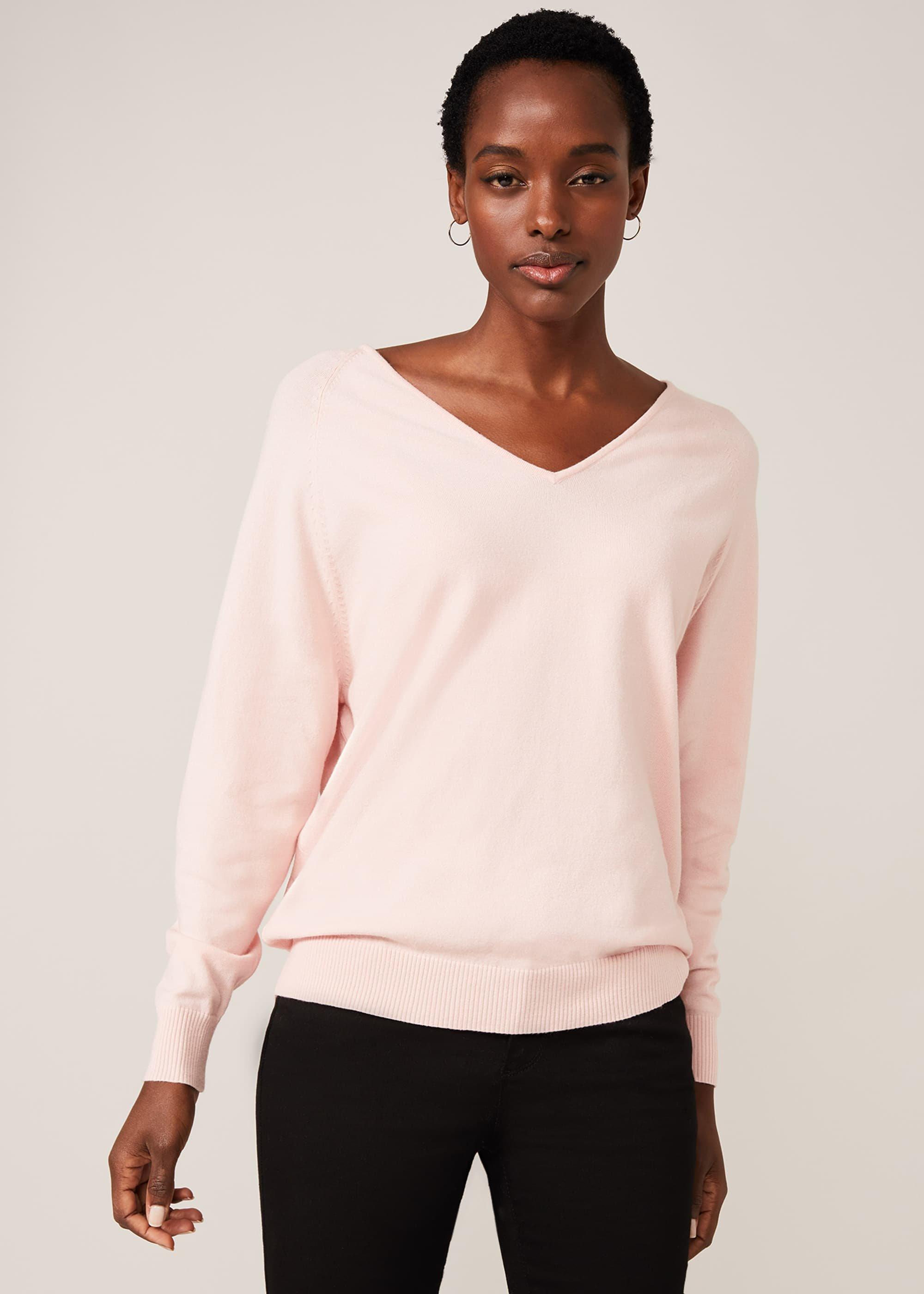 Senita V Neck Knit Top