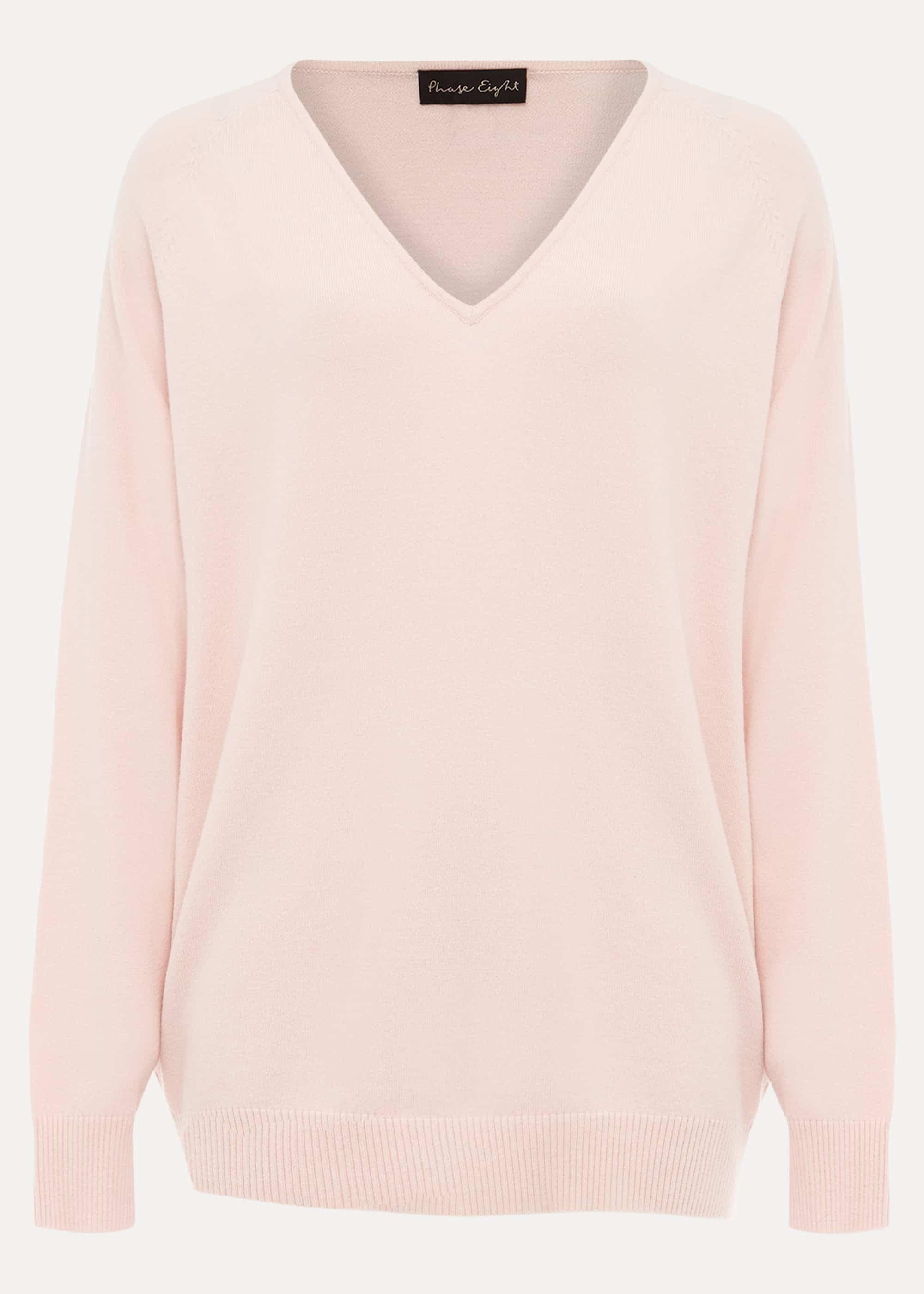 Senita V Neck Knit Top