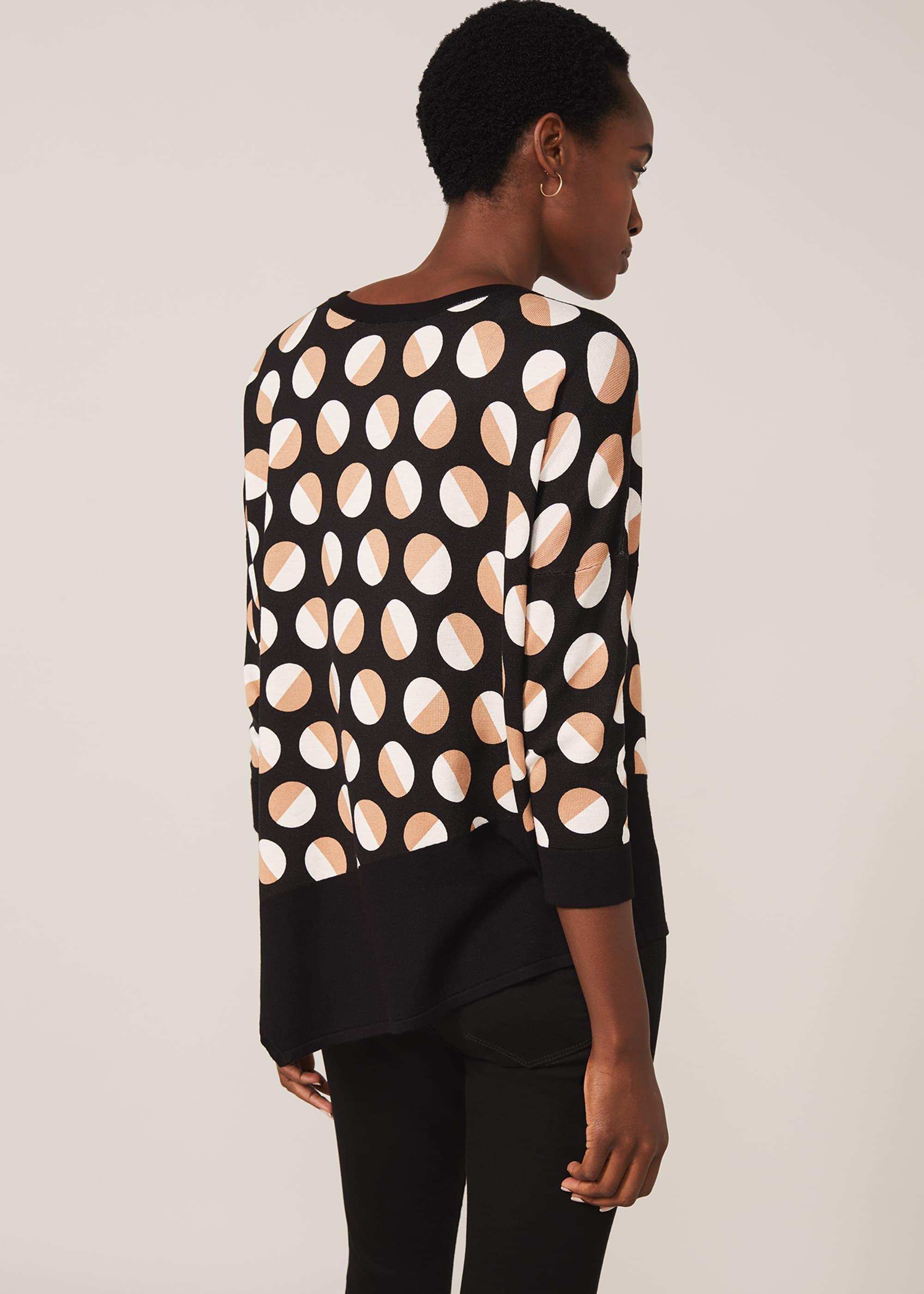 Maryam Circle Print Jumper