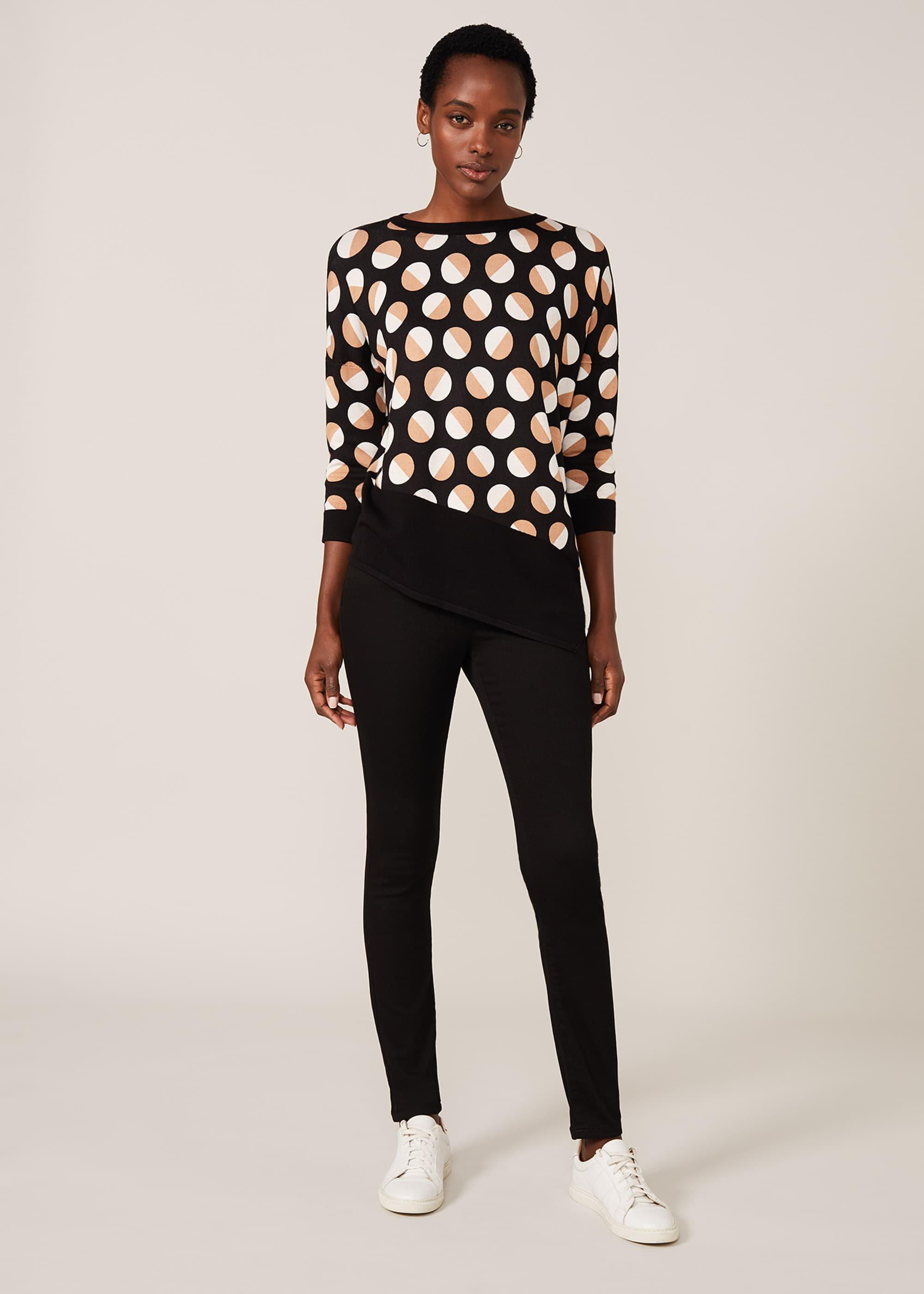 Maryam Circle Print Jumper