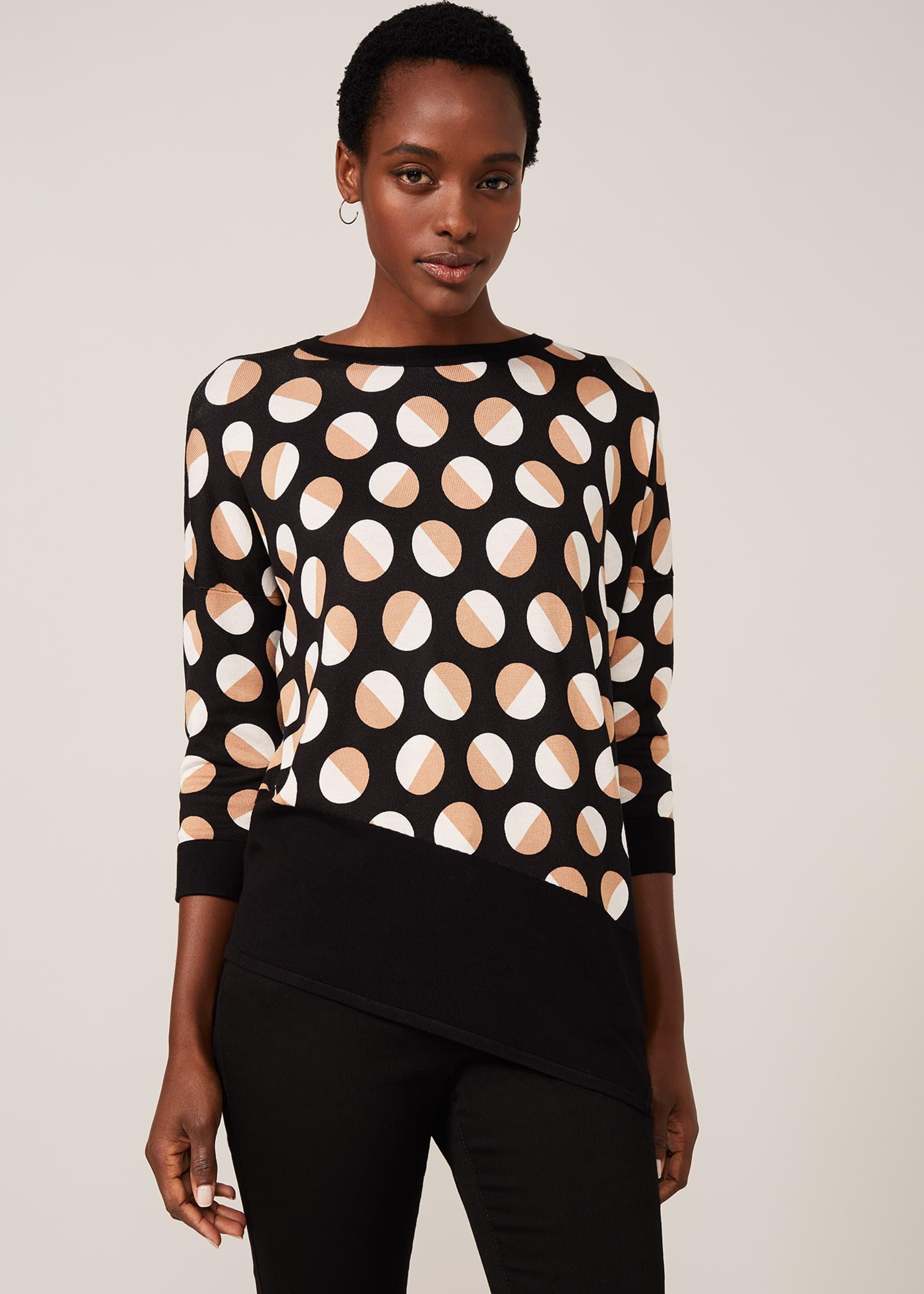 Maryam Circle Print Jumper