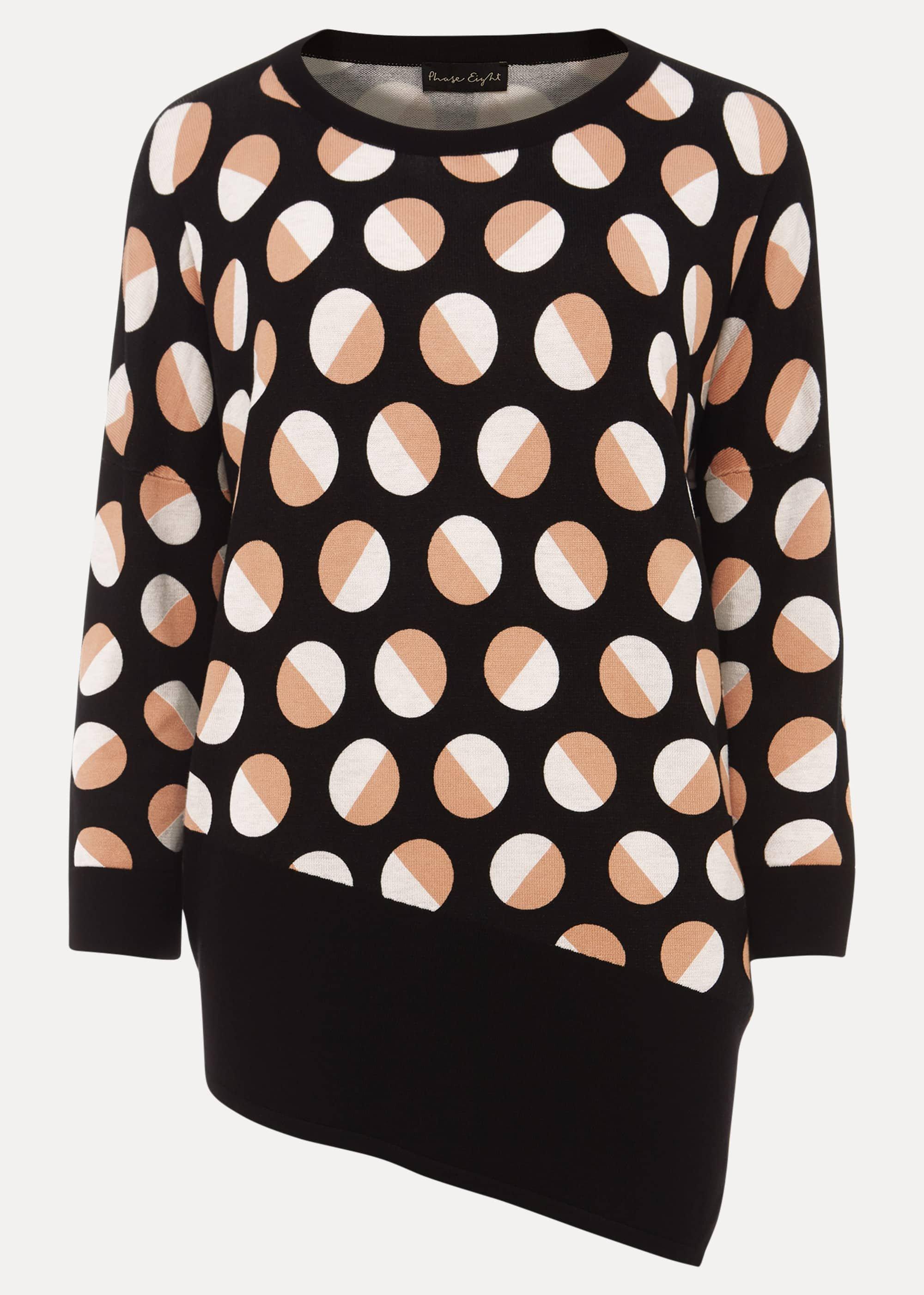 Maryam Circle Print Jumper
