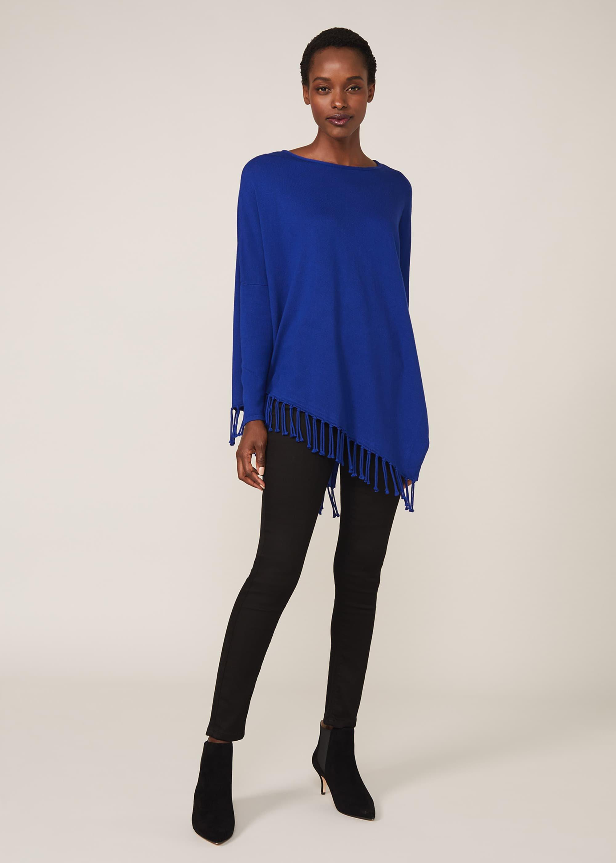Athena Tassle Hem Knit Top