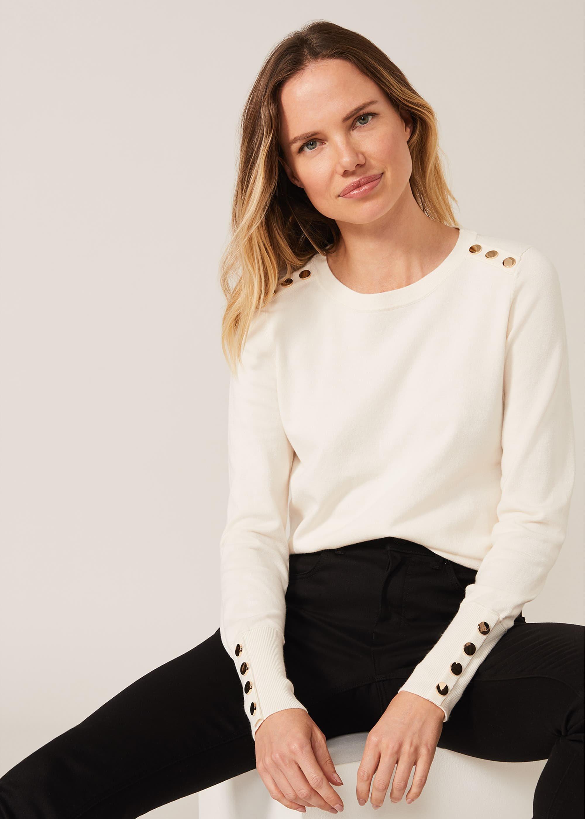 Scarlett Stud Knit Top