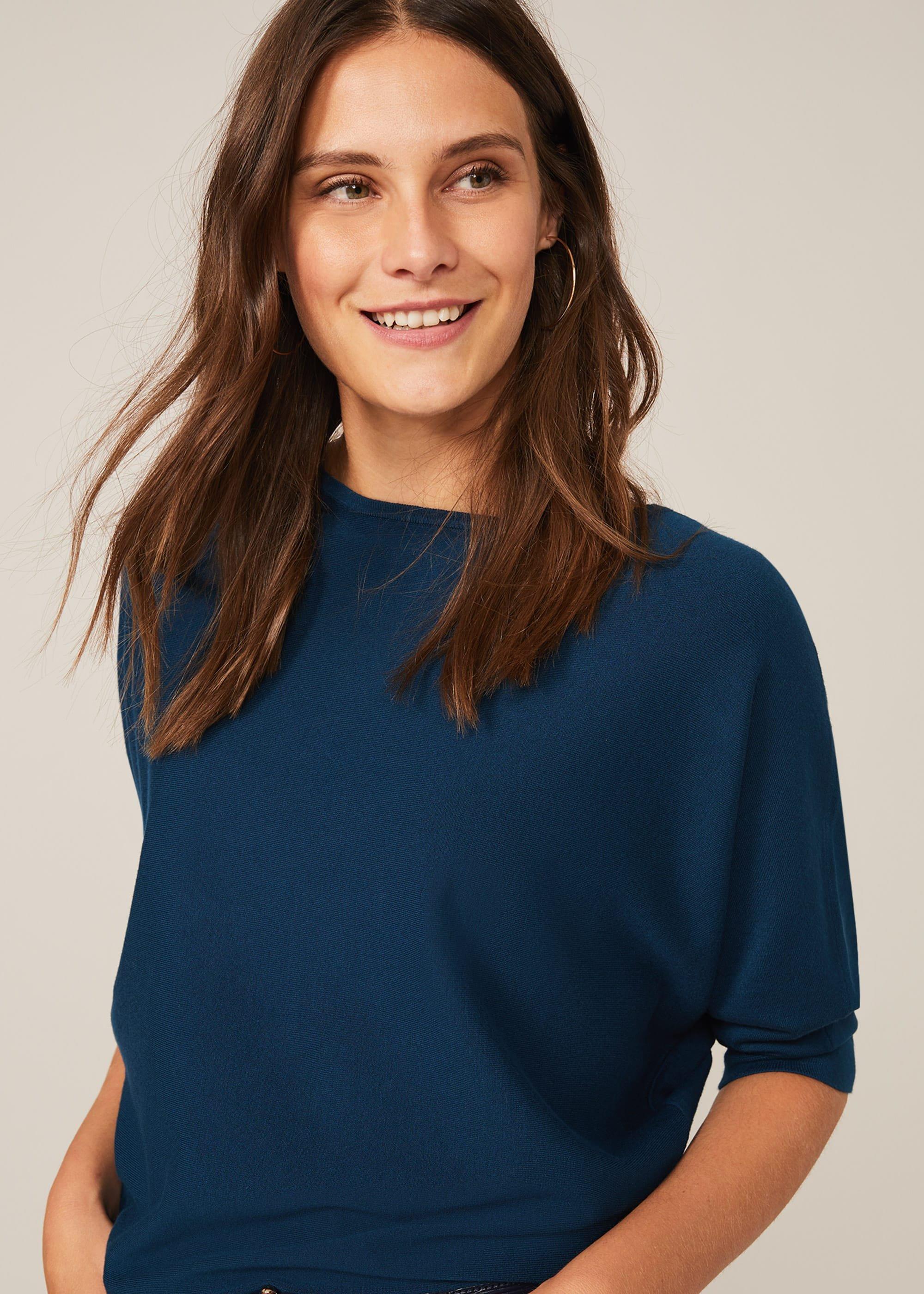 Cristine Batwing Knit Jumper
