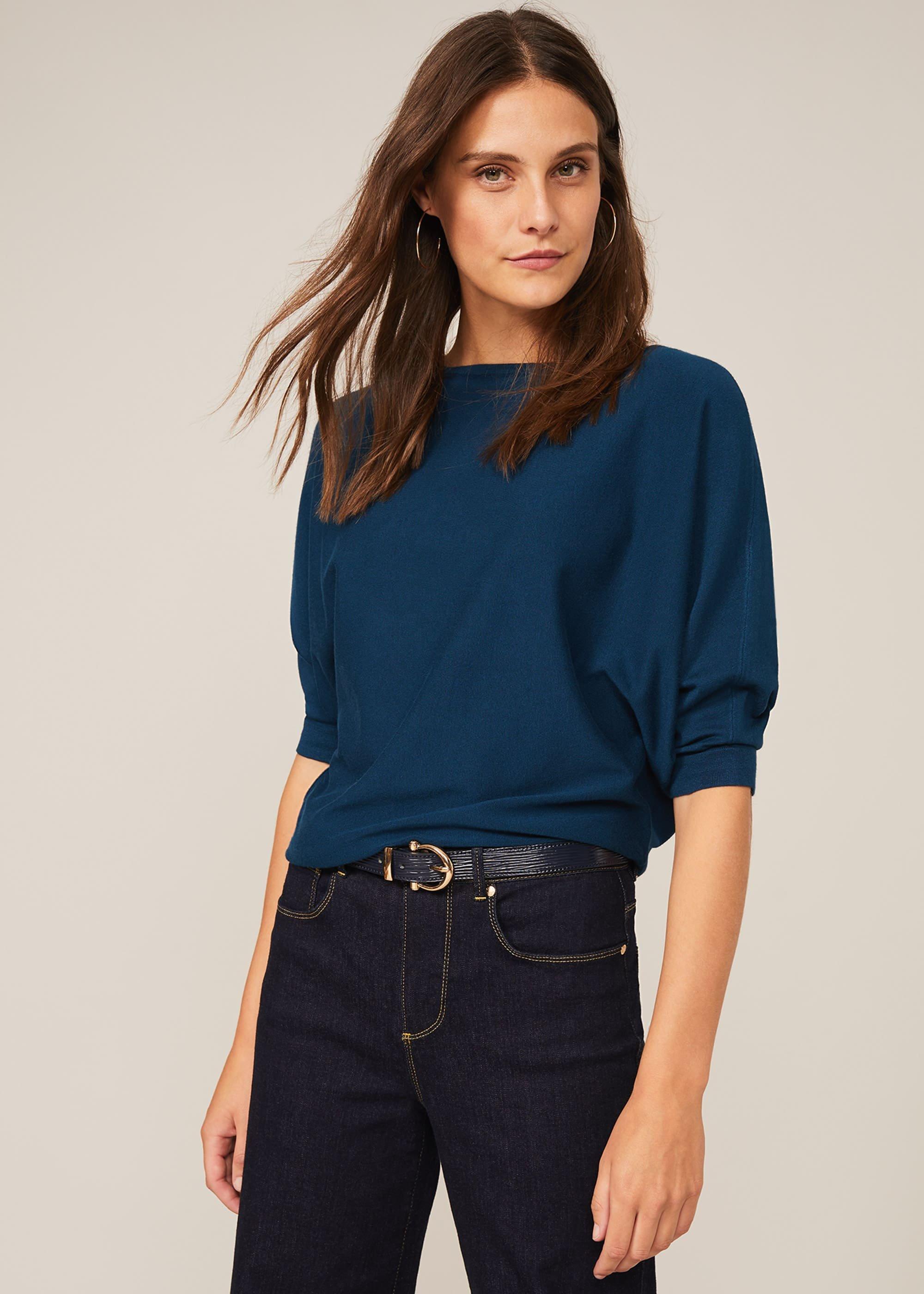 Cristine Batwing Knit Jumper