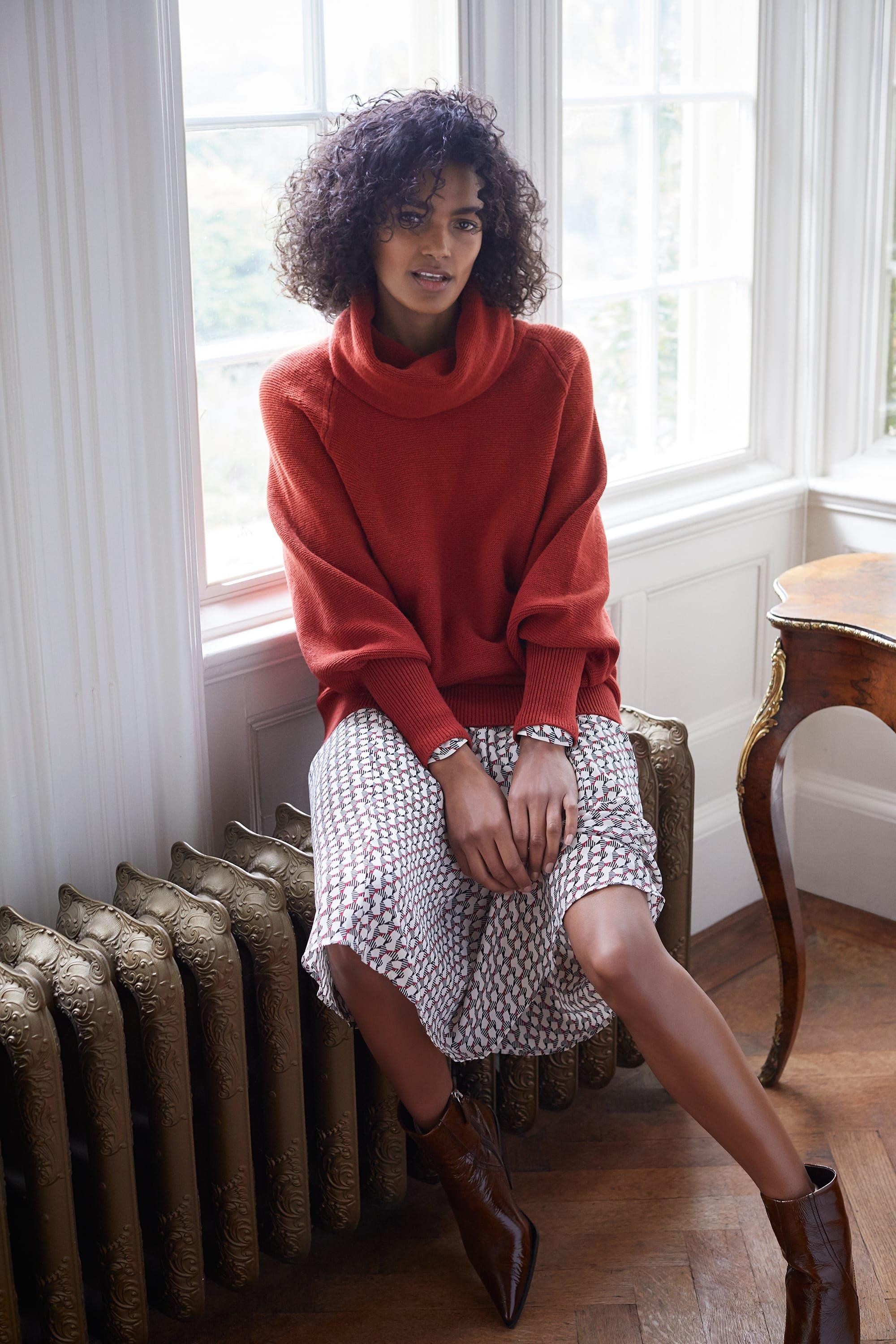 Dahlie Cowl Neck Jumper