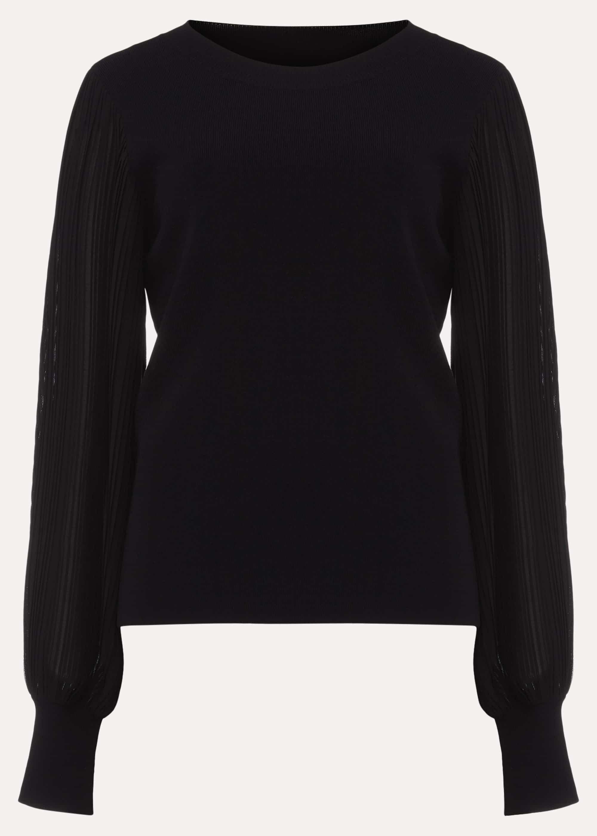Mikaela Woven Sleeve Jumper