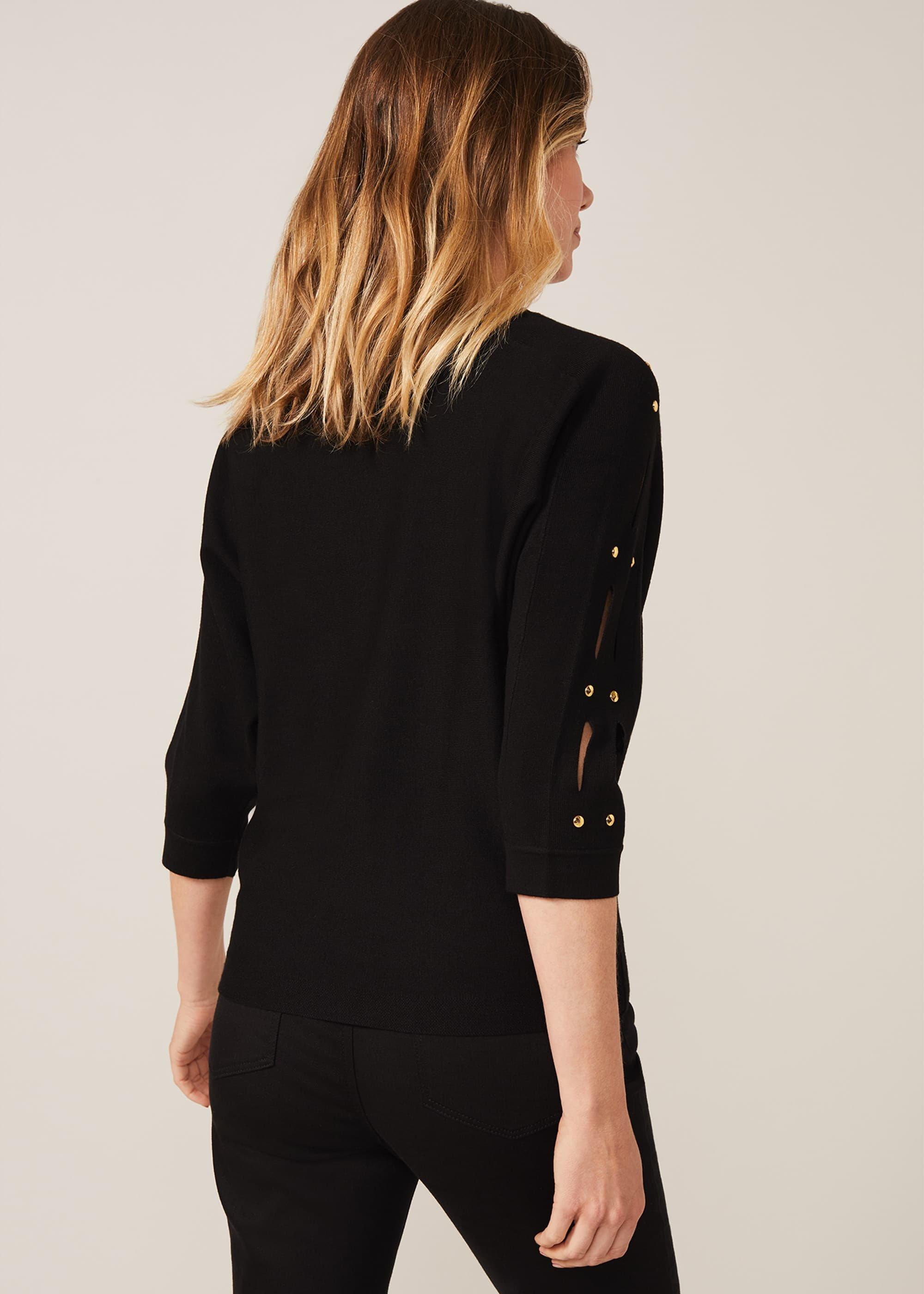 Sylvia Cutwork Jumper