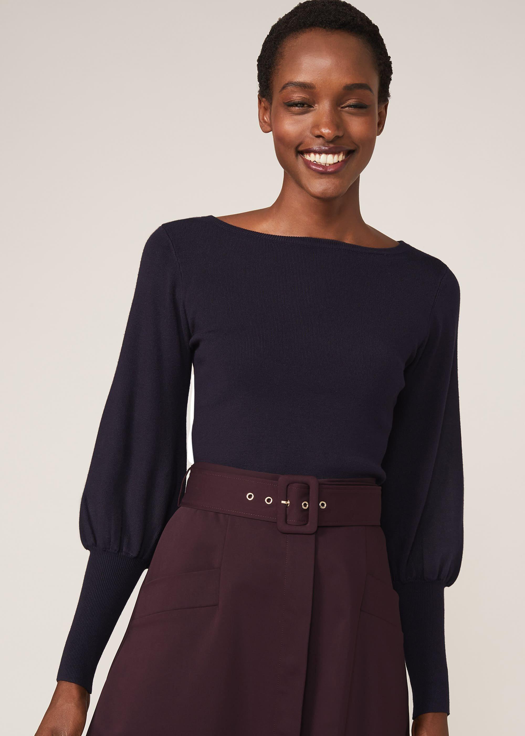 Gwyneth Balloon Sleeve Jumper