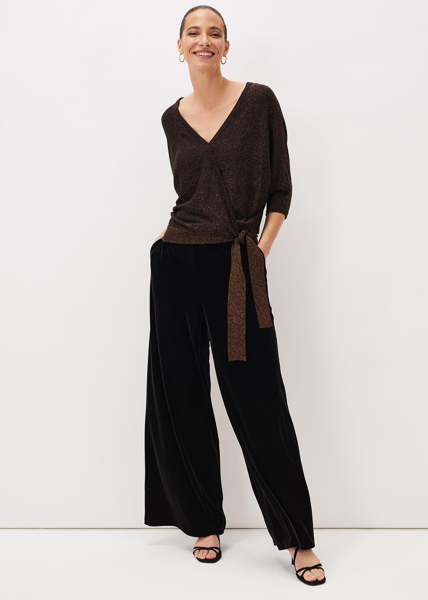 Harper Wrap Knit Top