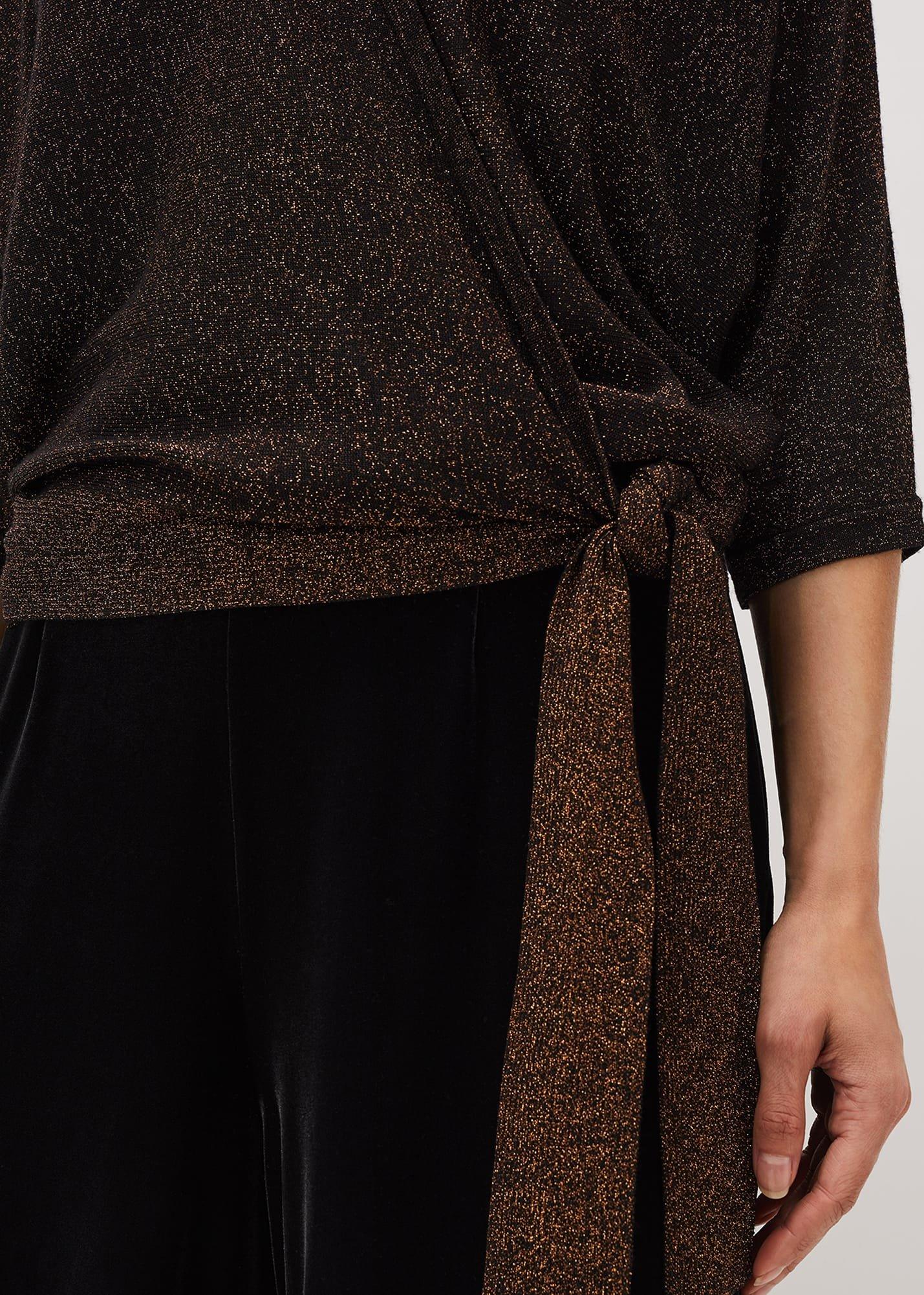 Harper Wrap Knit Top