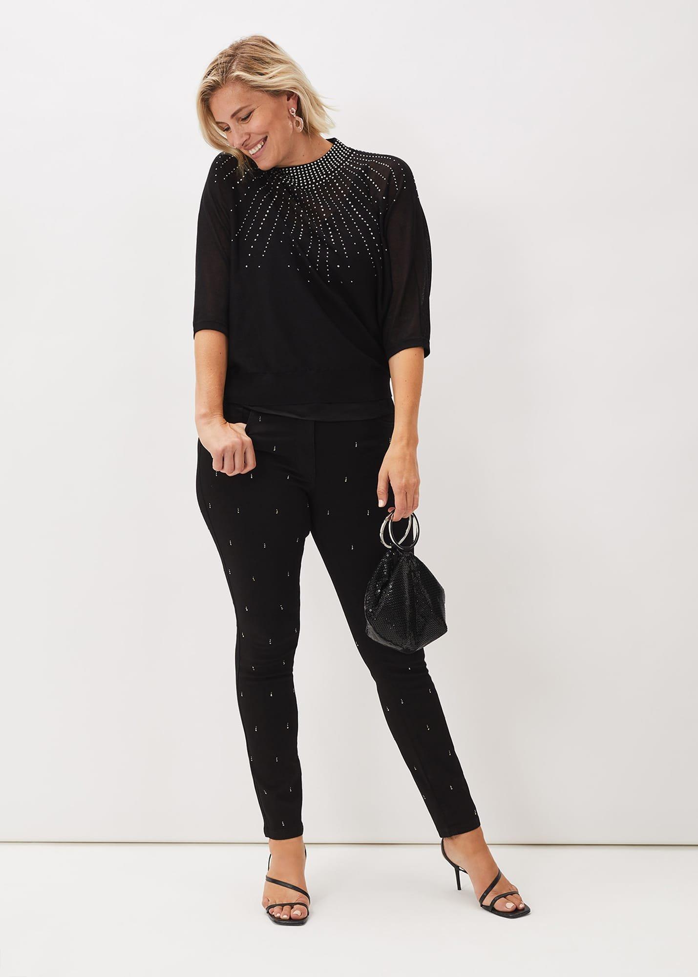 Adrienne Sunray Stud Knit
