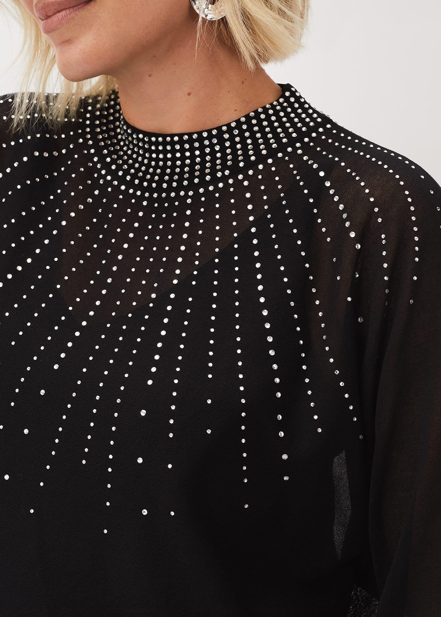 Adrienne Sunray Stud Knit