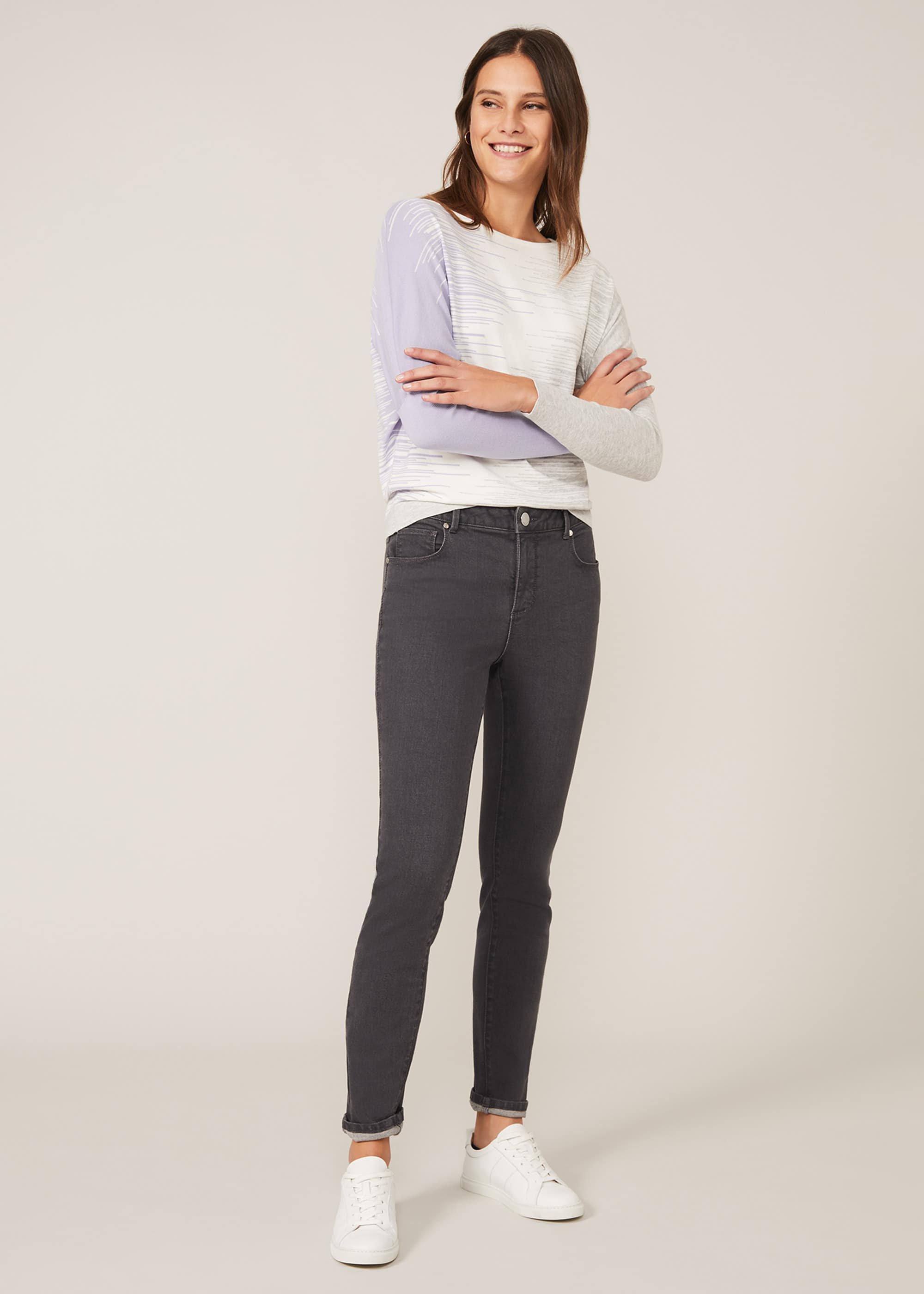 Ghislain Linear Intarsia Knit