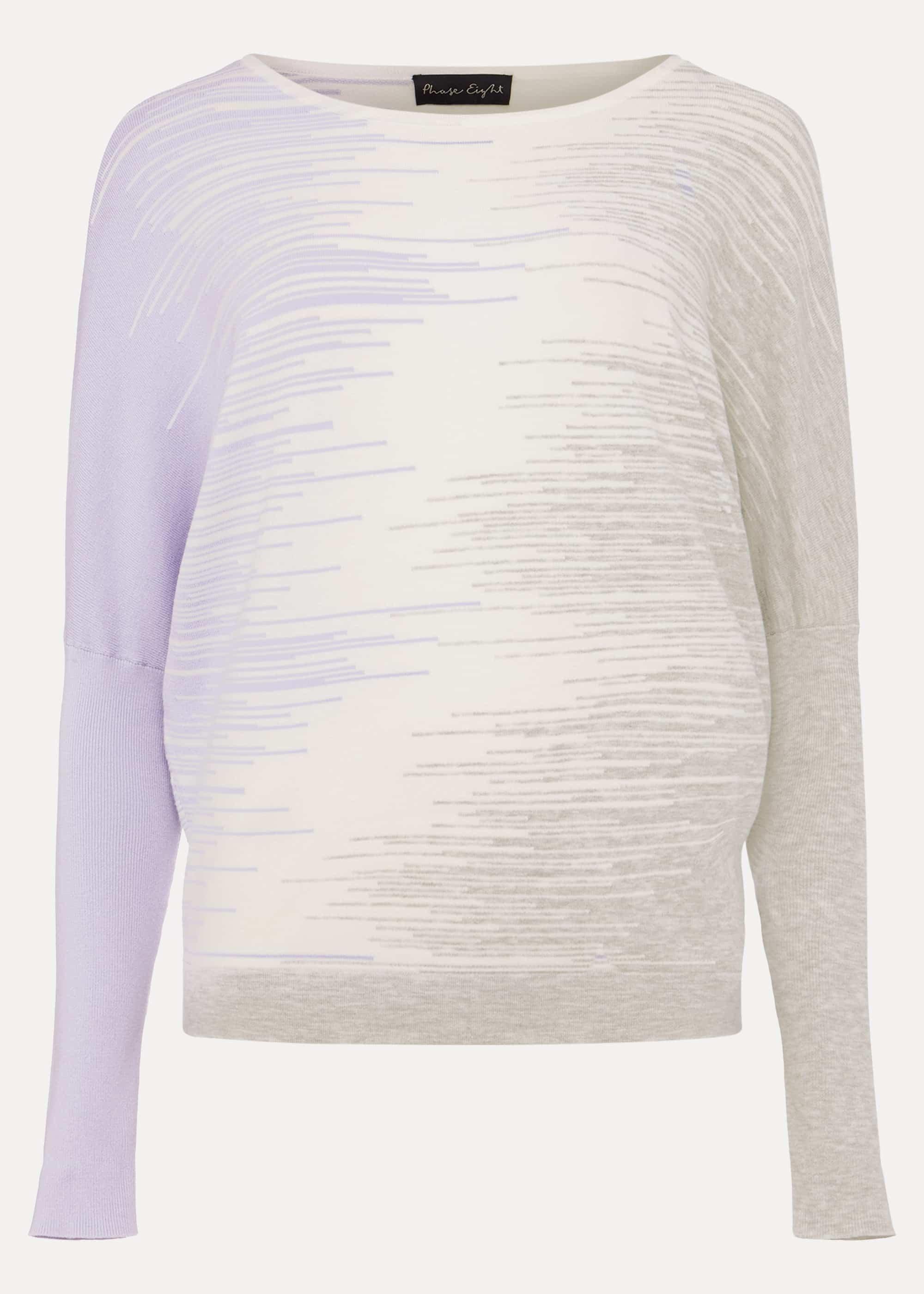 Ghislain Linear Intarsia Knit