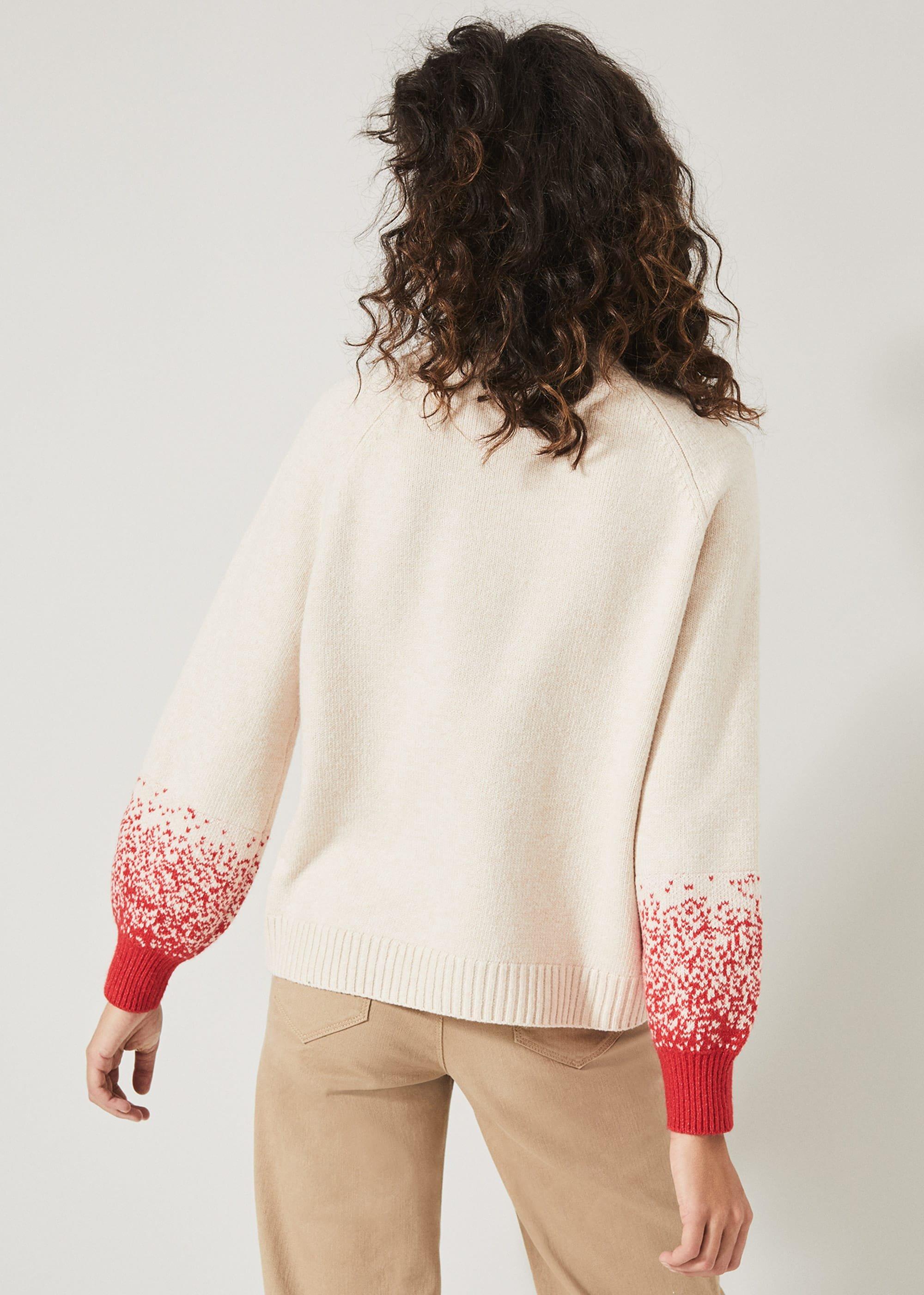 Fayola Ombre Sleeve Jumper