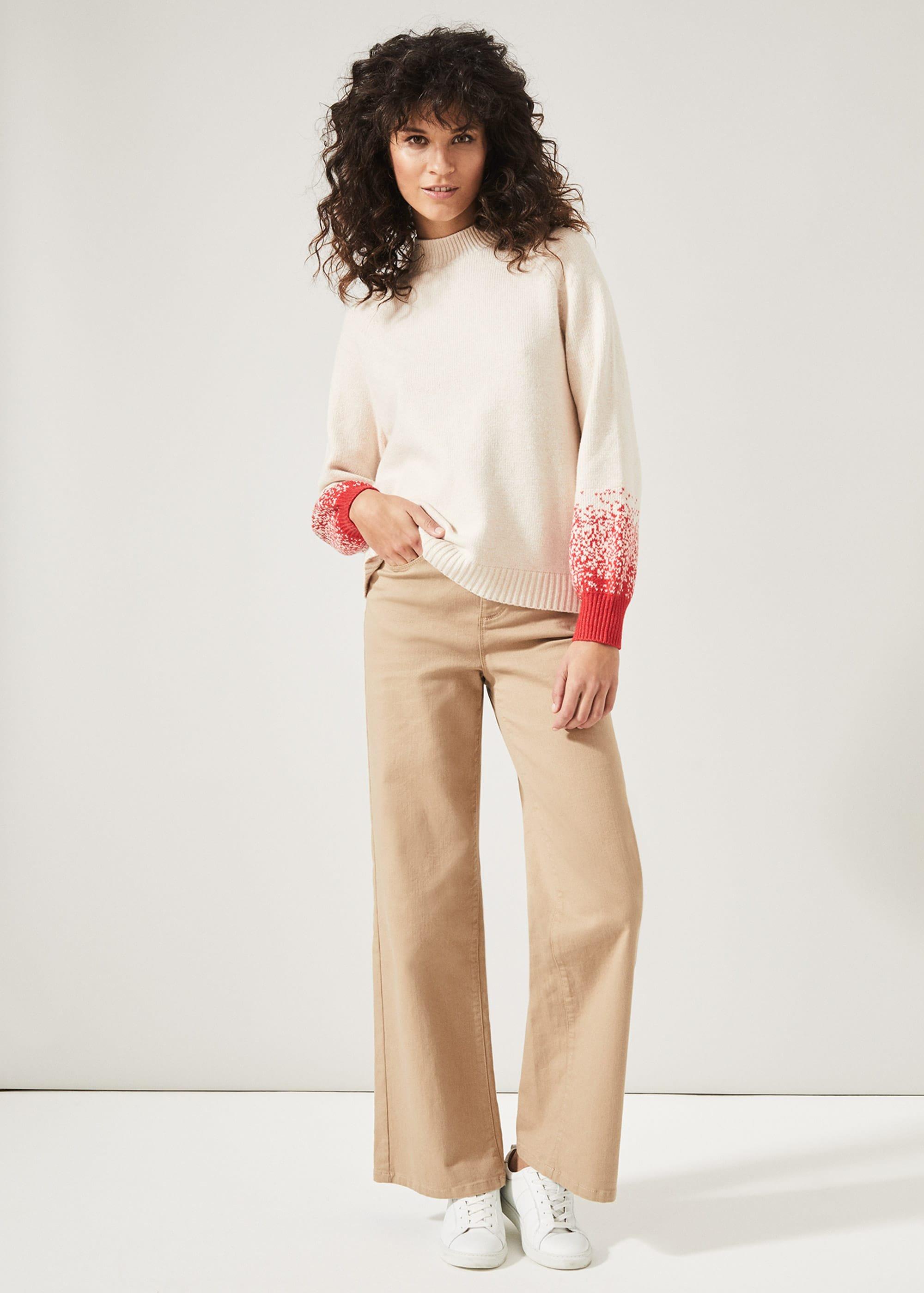 Fayola Ombre Sleeve Jumper