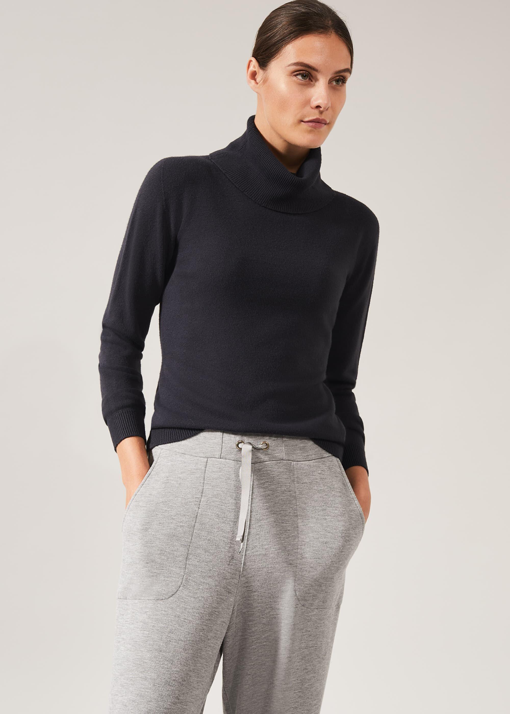 Reni Roll Neck Knit Top