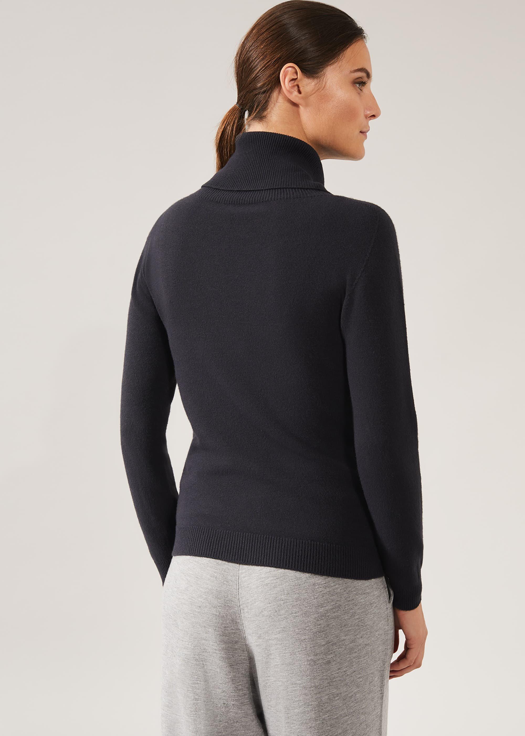 Reni Roll Neck Knit Top