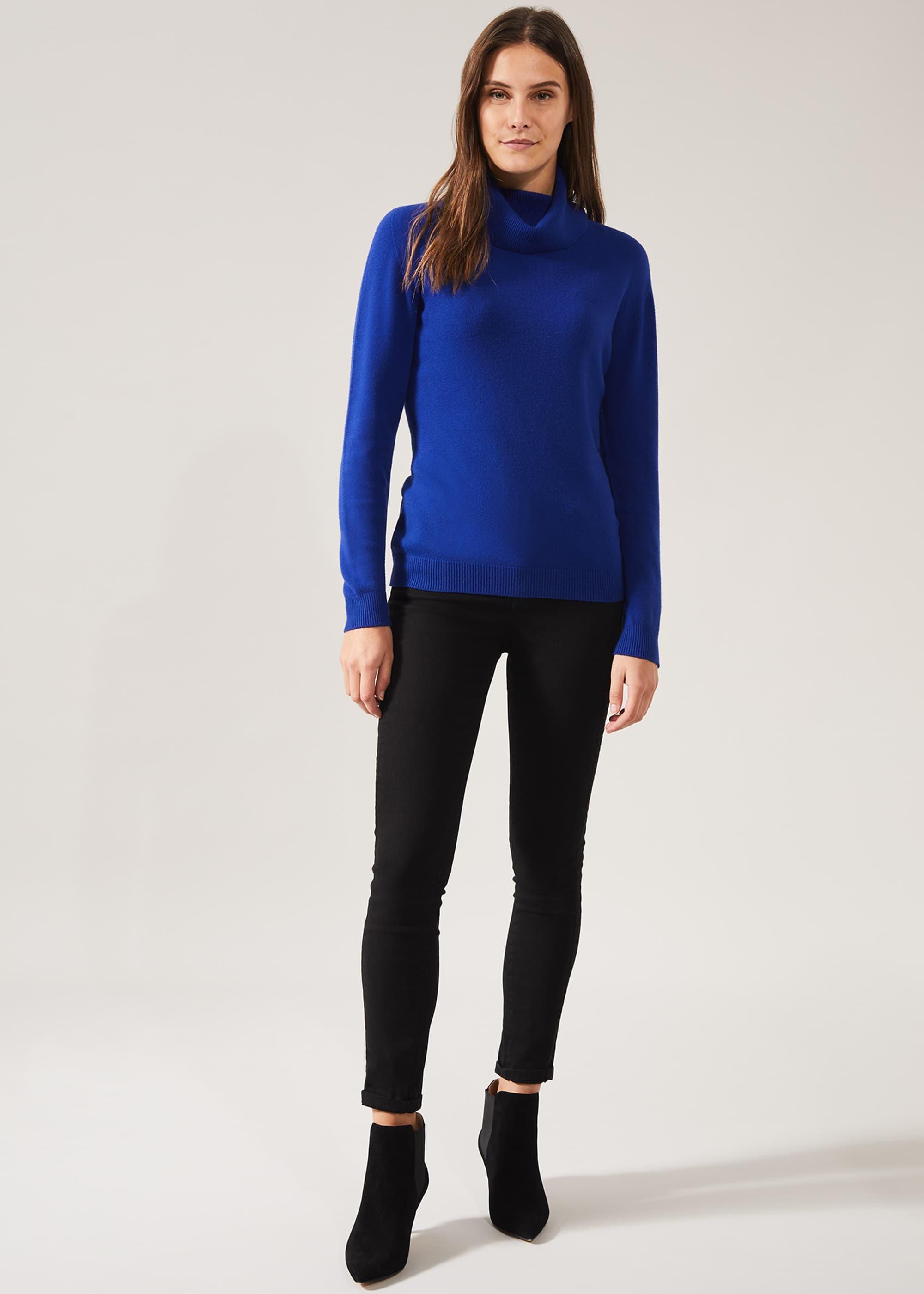 Reni Roll Neck Knit Top