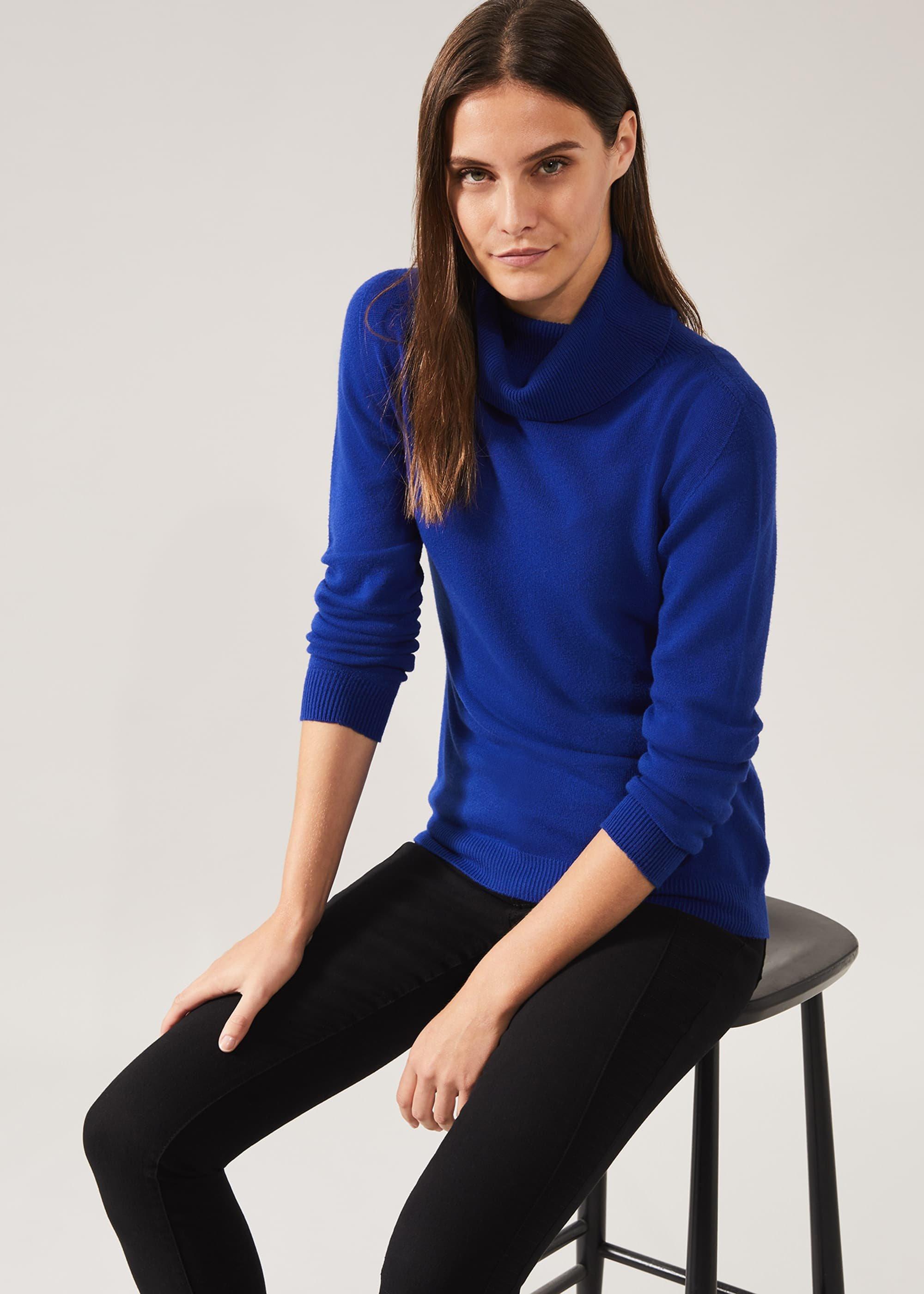 Reni Roll Neck Knit Top