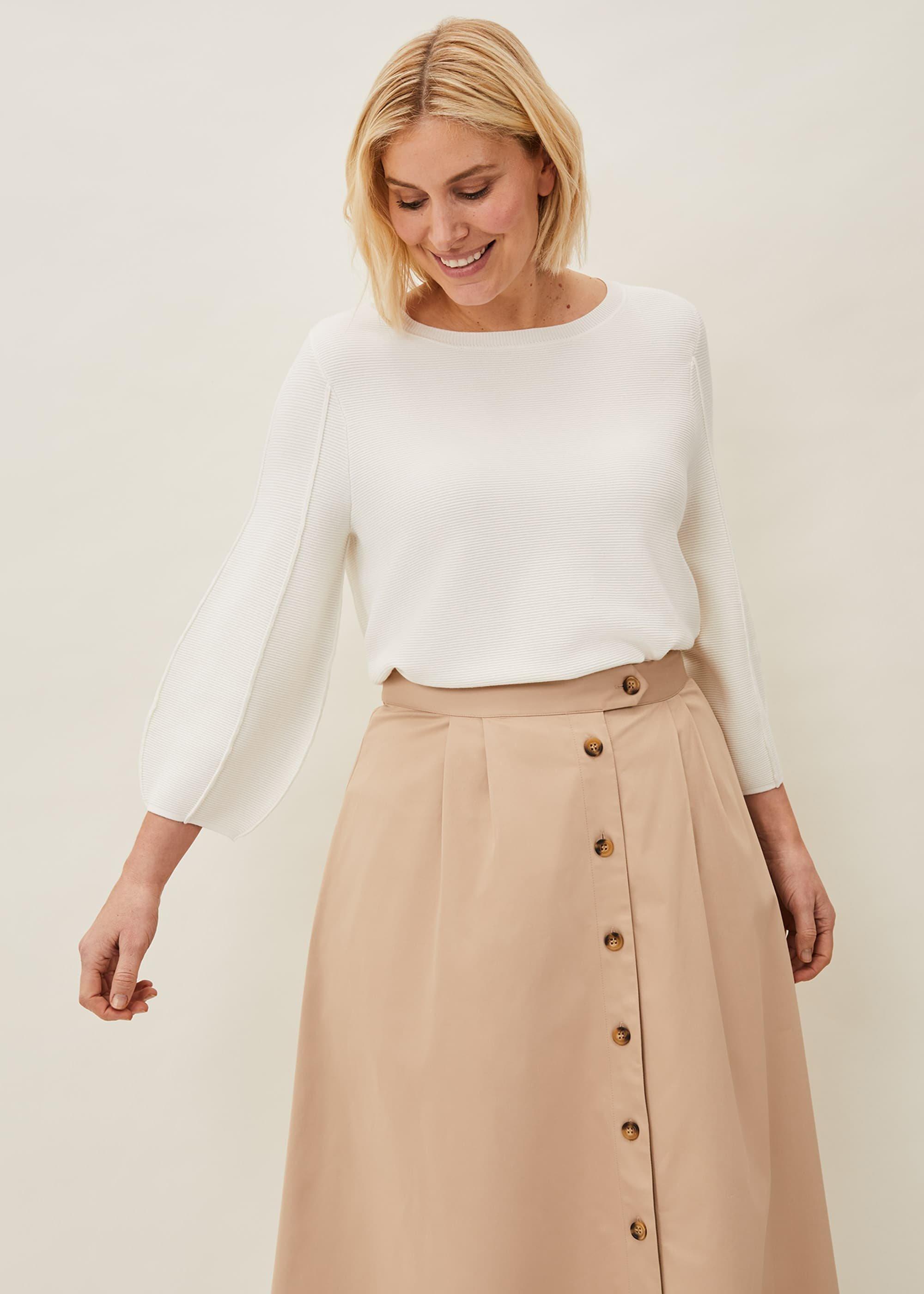 Megan Exposed Seam Jumper