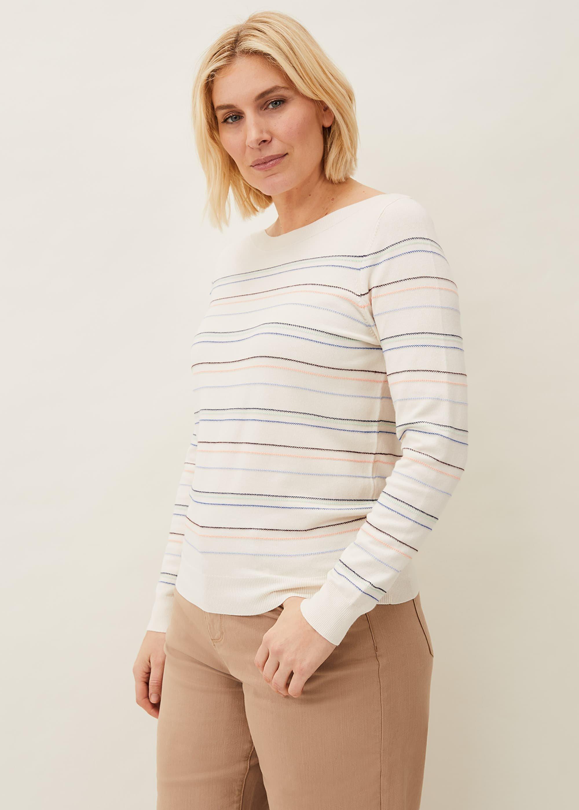 Jade Stripe Jumper