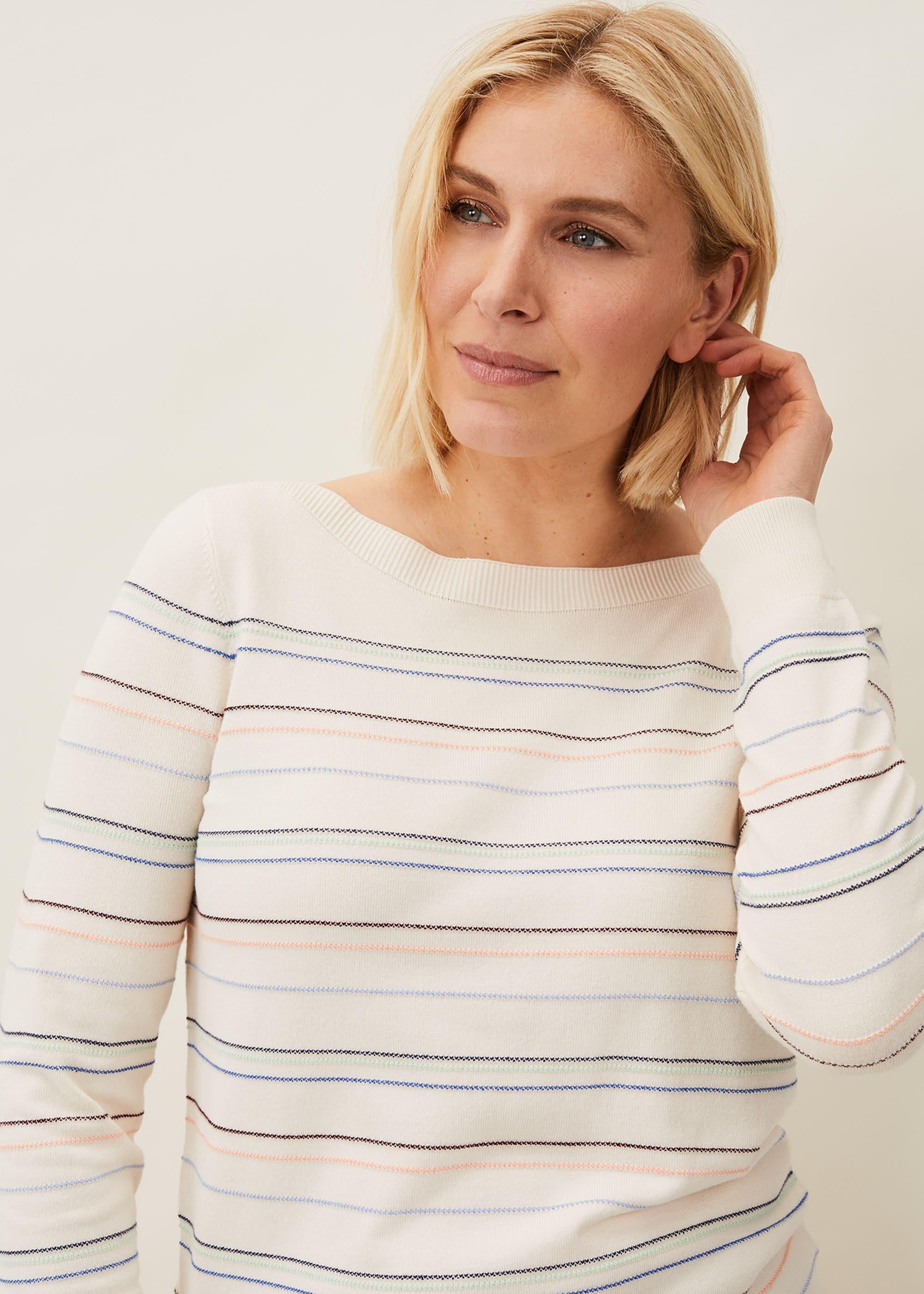 Jade Stripe Jumper