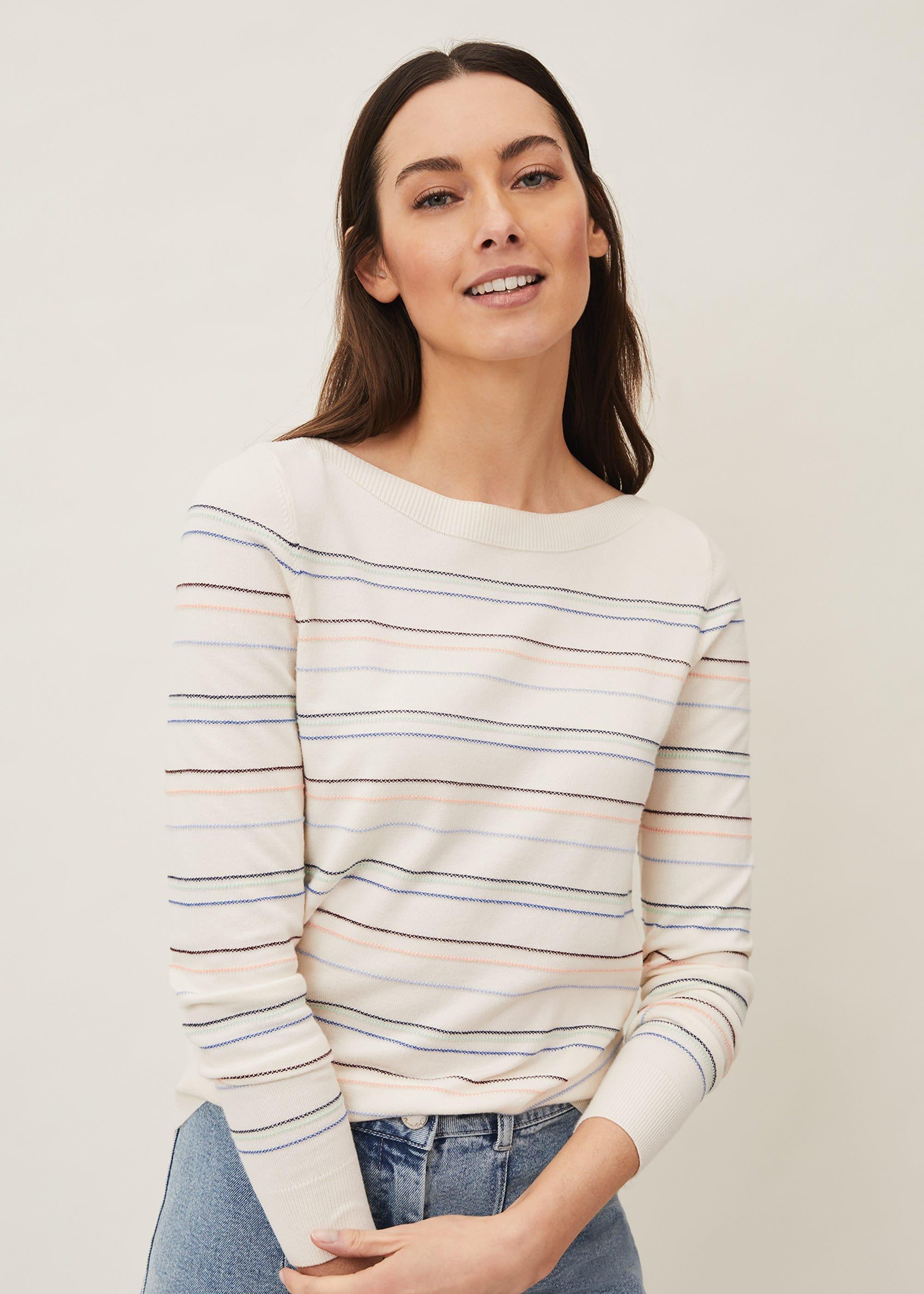 Jade Stripe Jumper