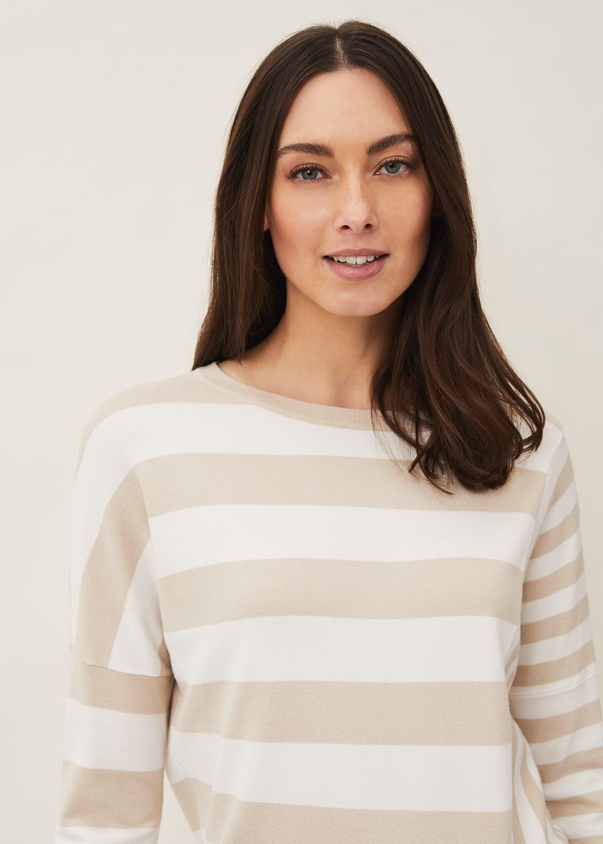 Issey Stripe Side Tie Jumper