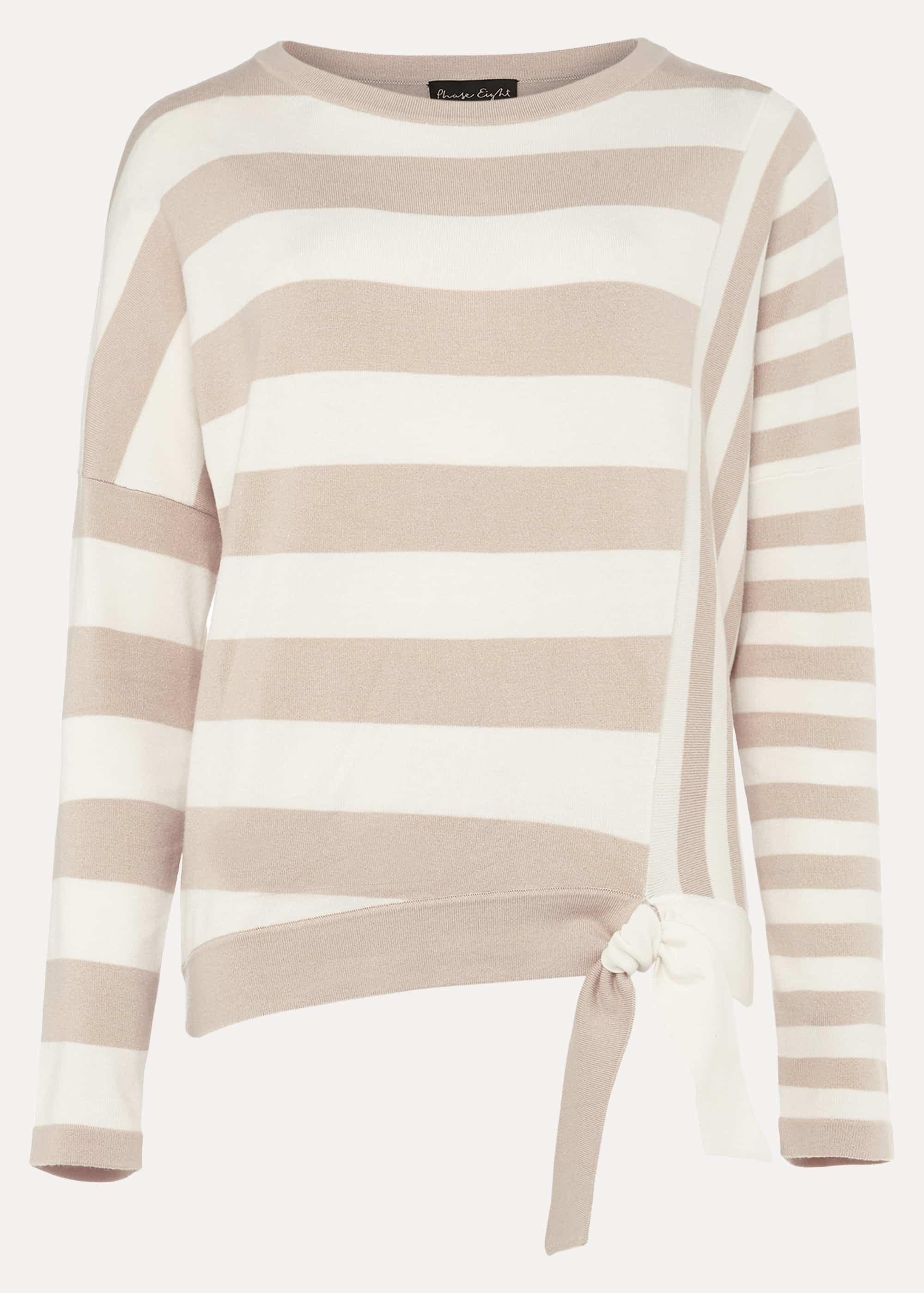 Issey Stripe Side Tie Jumper