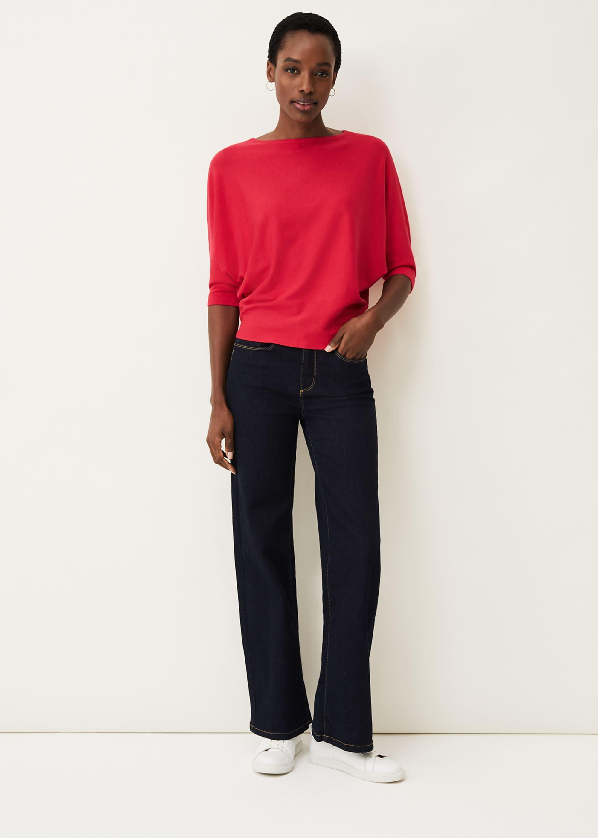 Cristine Batwing Knit Jumper