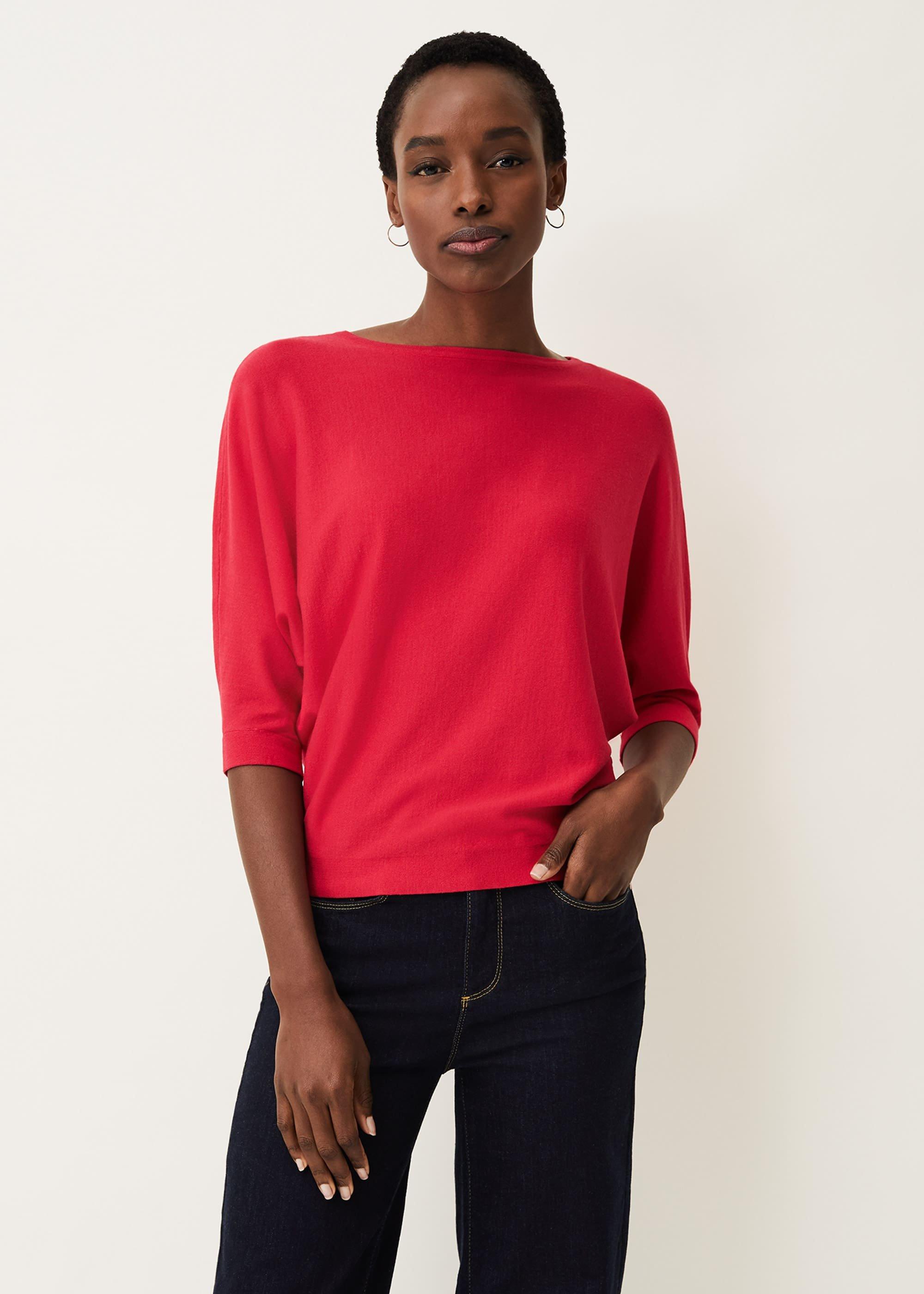 Cristine Batwing Knit Jumper