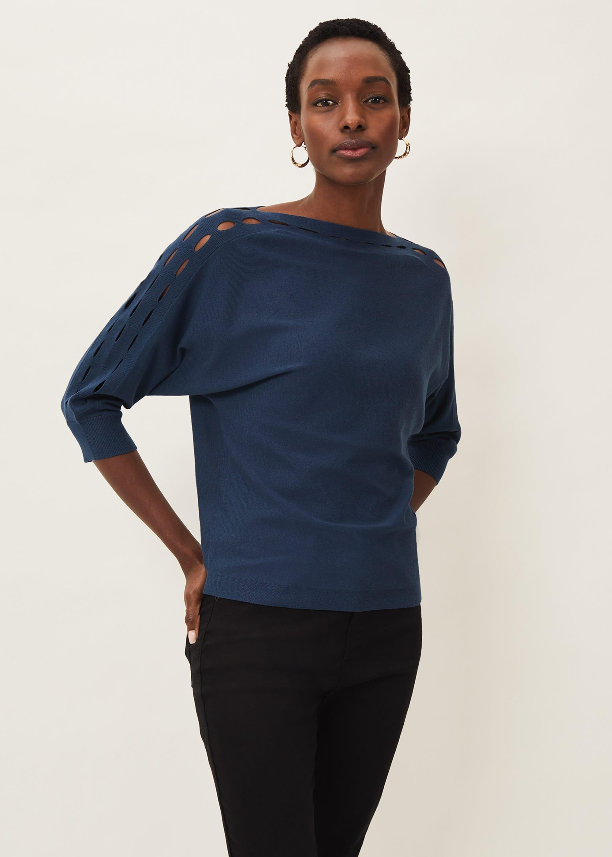 Cristine Batwing Knit Jumper