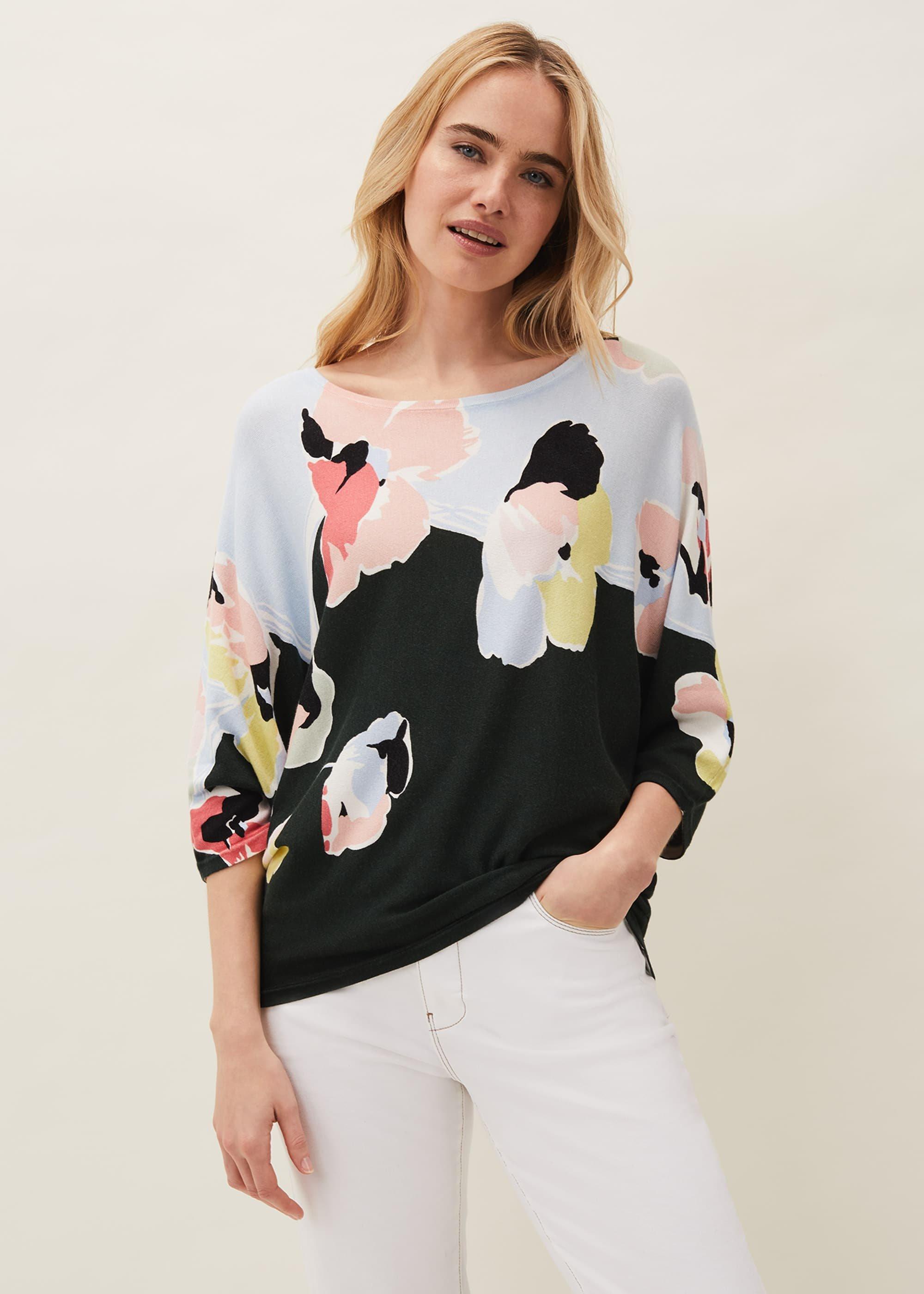 Aretha Floral Knit Jumper