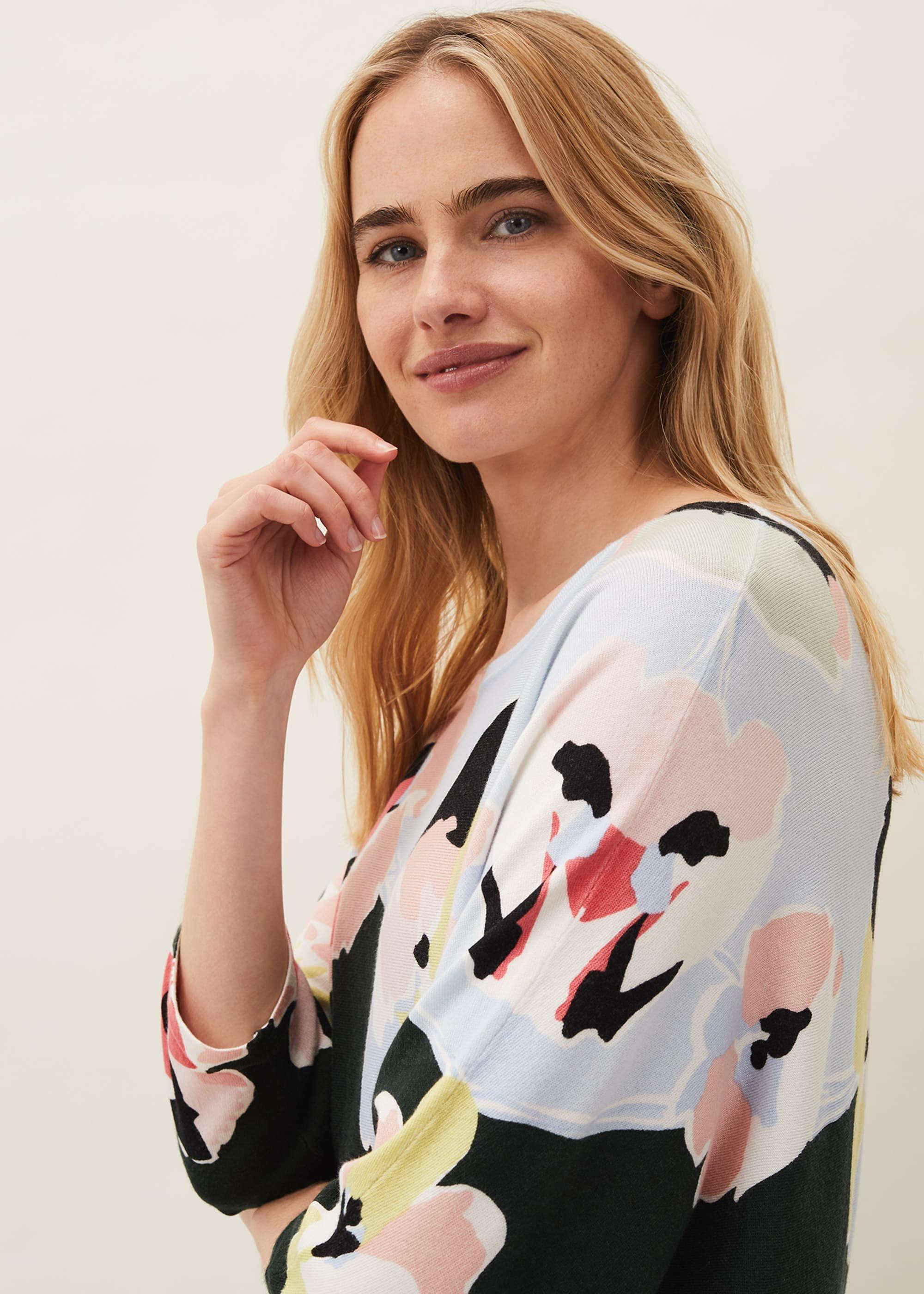 Aretha Floral Knit Jumper