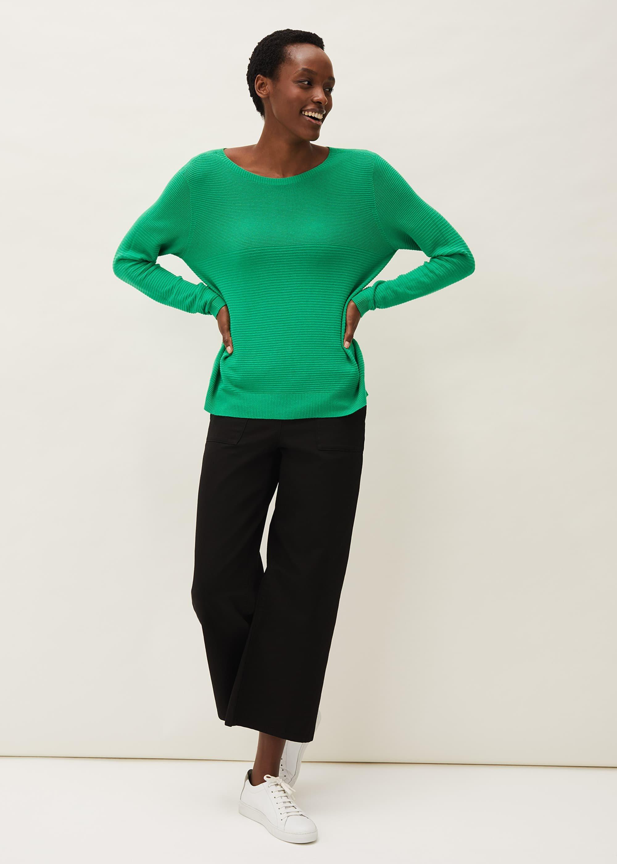 Tia Ribbed Knit Jumper