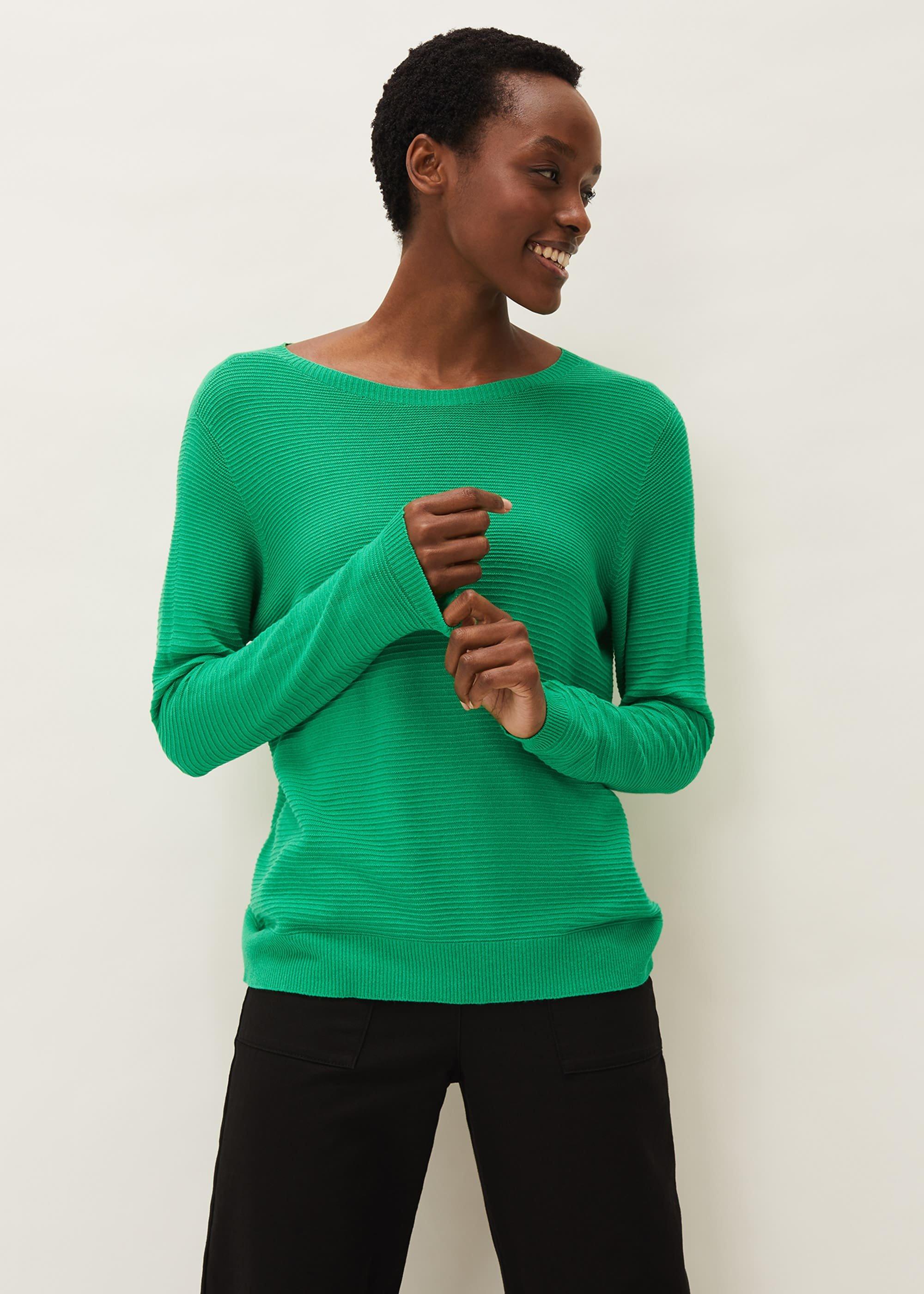 Tia Ribbed Knit Jumper