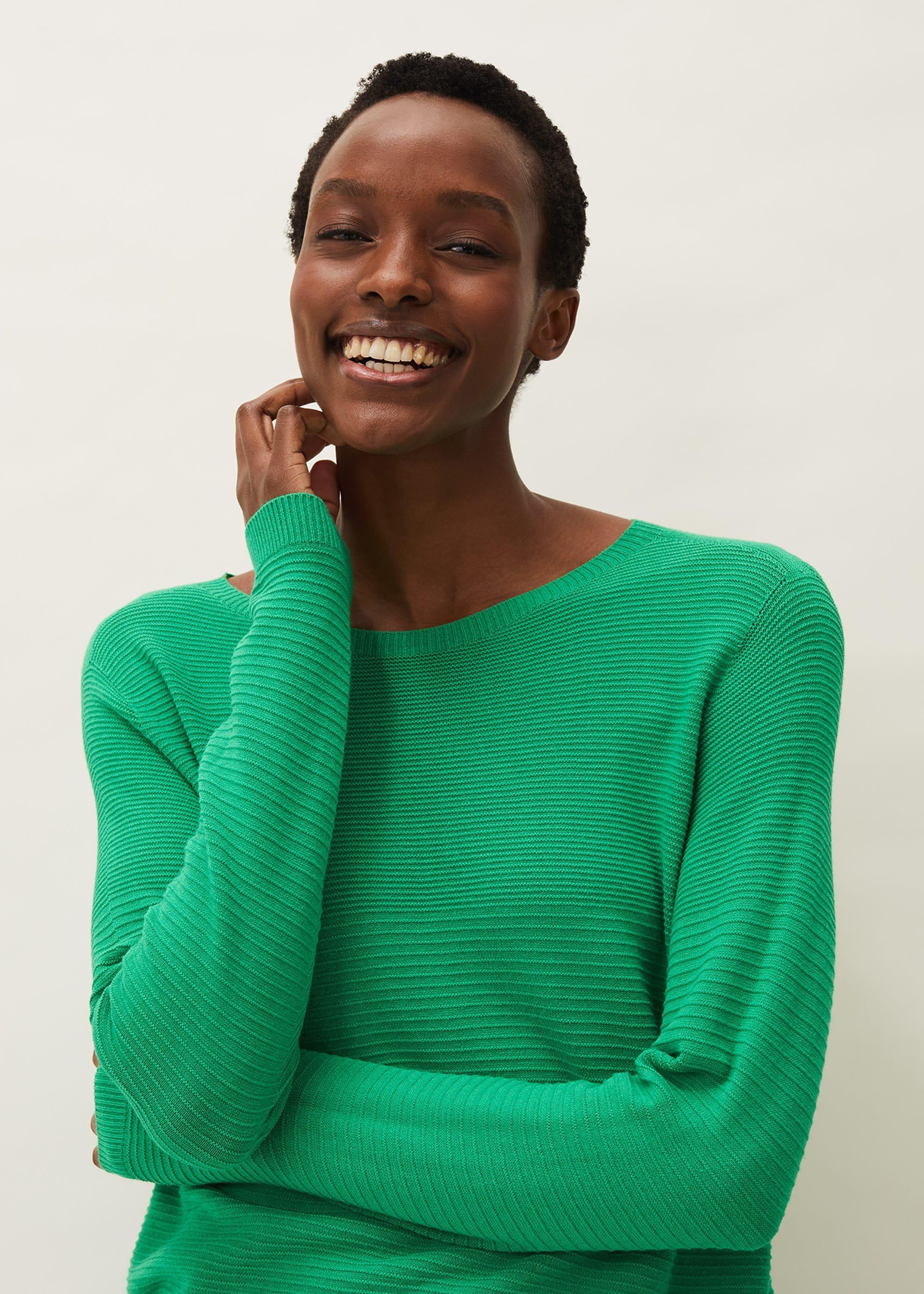 Tia Ribbed Knit Jumper