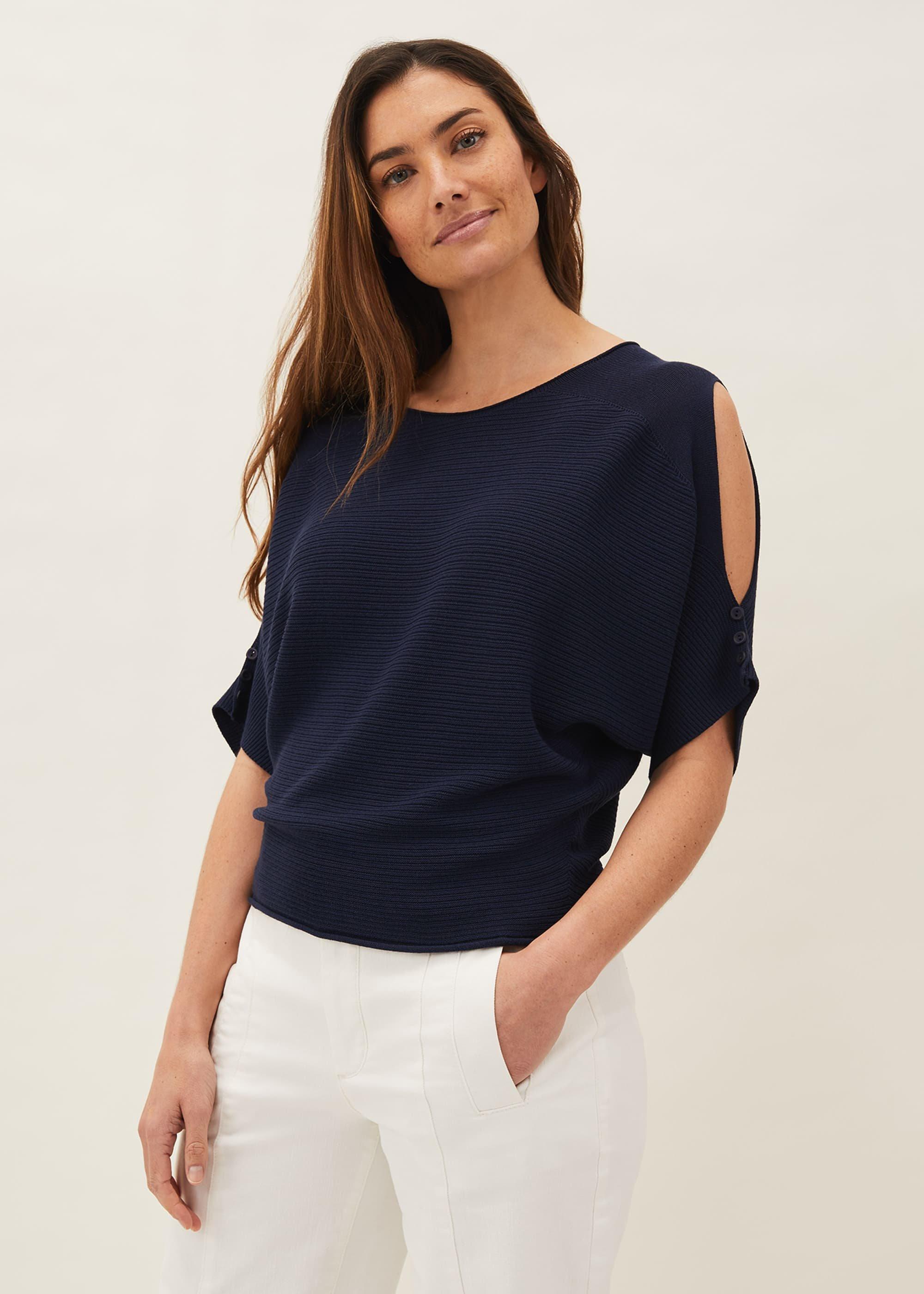 Alma Cold Shoulder Jumper
