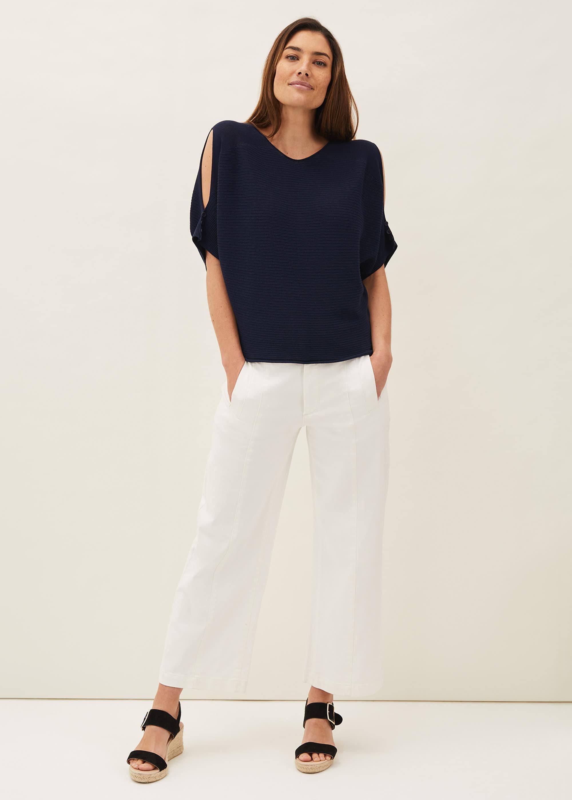 Alma Cold Shoulder Jumper